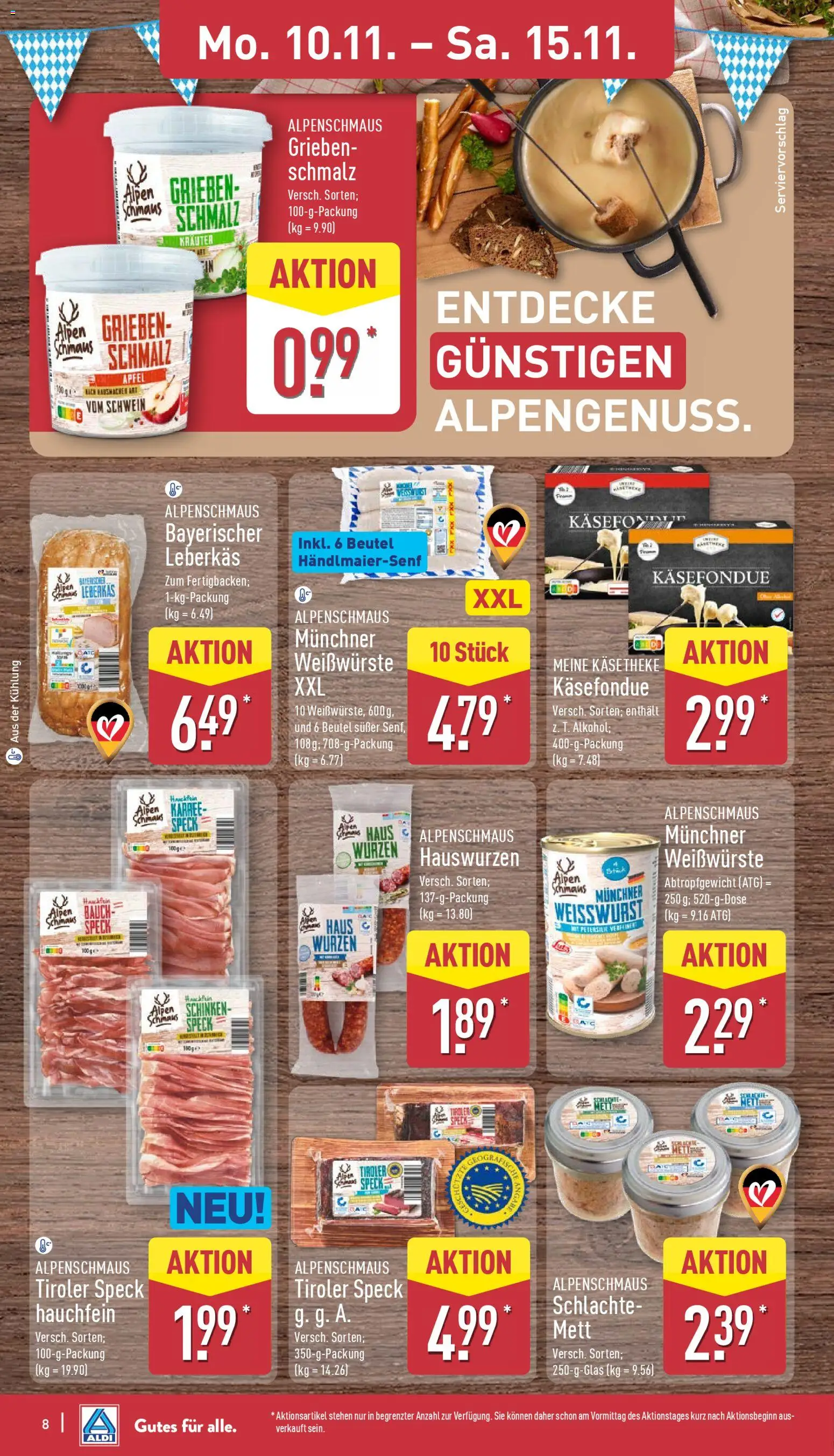 Aldi Prospekt 	 – gültig ab 10.11.2025 | Seite: 12
