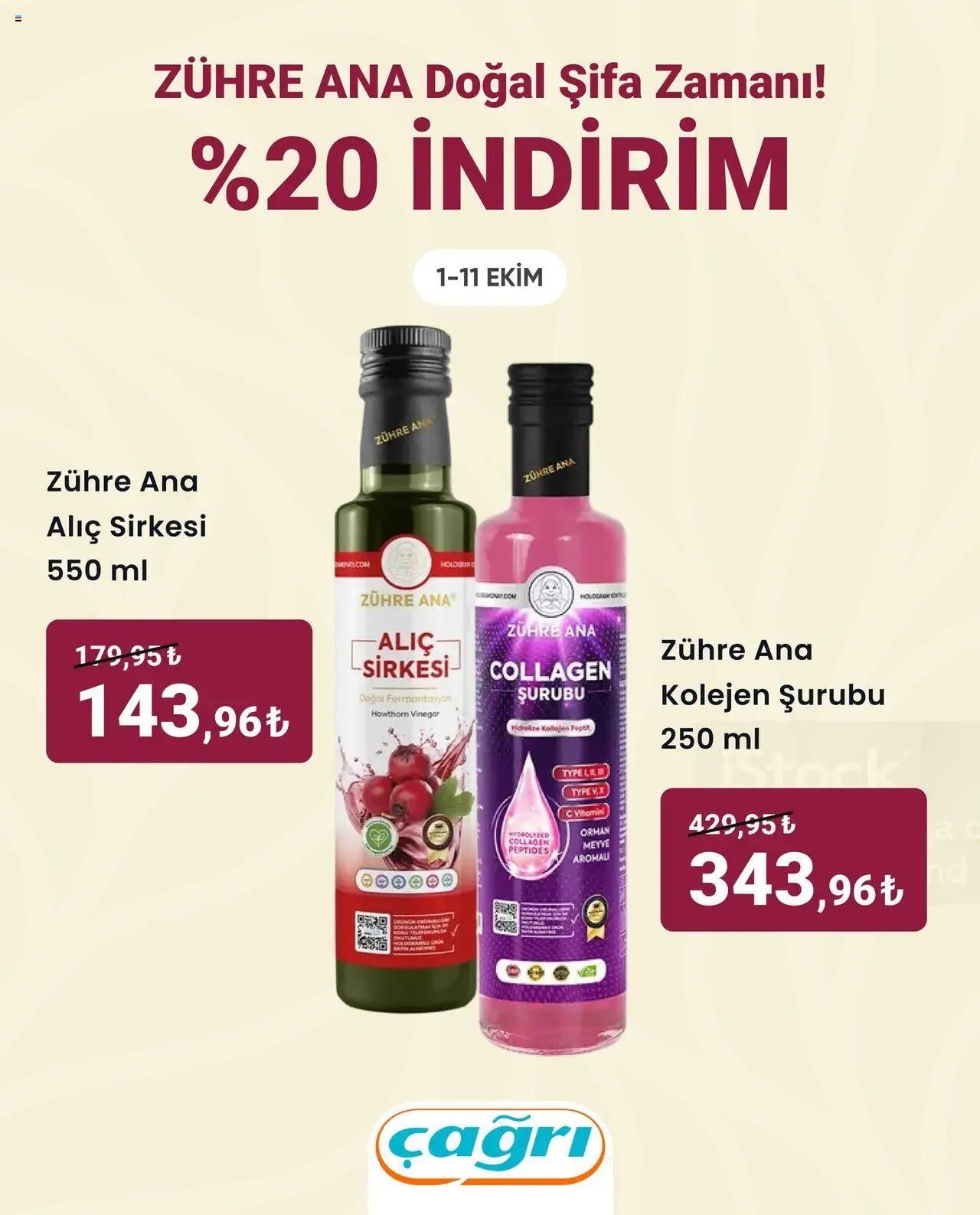 Çağrı Market Zühre Ana İle Doğal Şifa Zamanı! - 01.10.2025 tarihinden itibaren geçerlidir | Sayfa: 2 | Ürünler: Alıç, Meyve