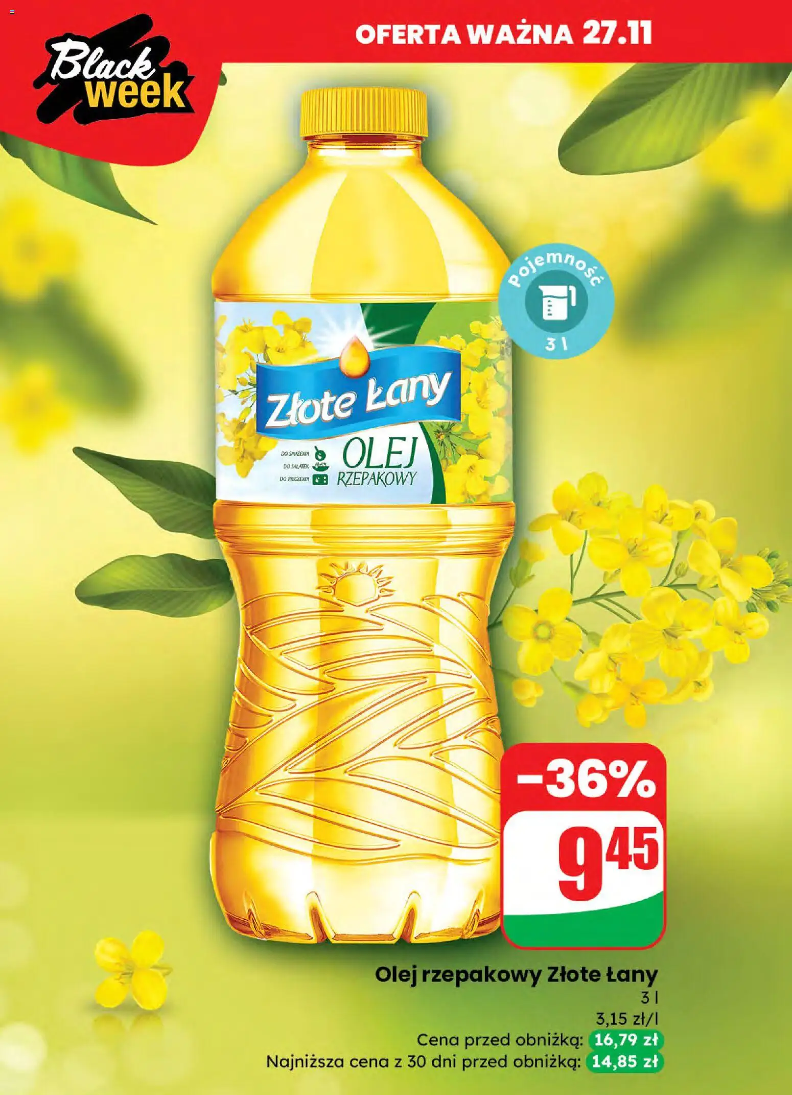 Dino Black Friday od 26.11.2025 | Strona: 9 | Produkty: Olej rzepakowy, Olej