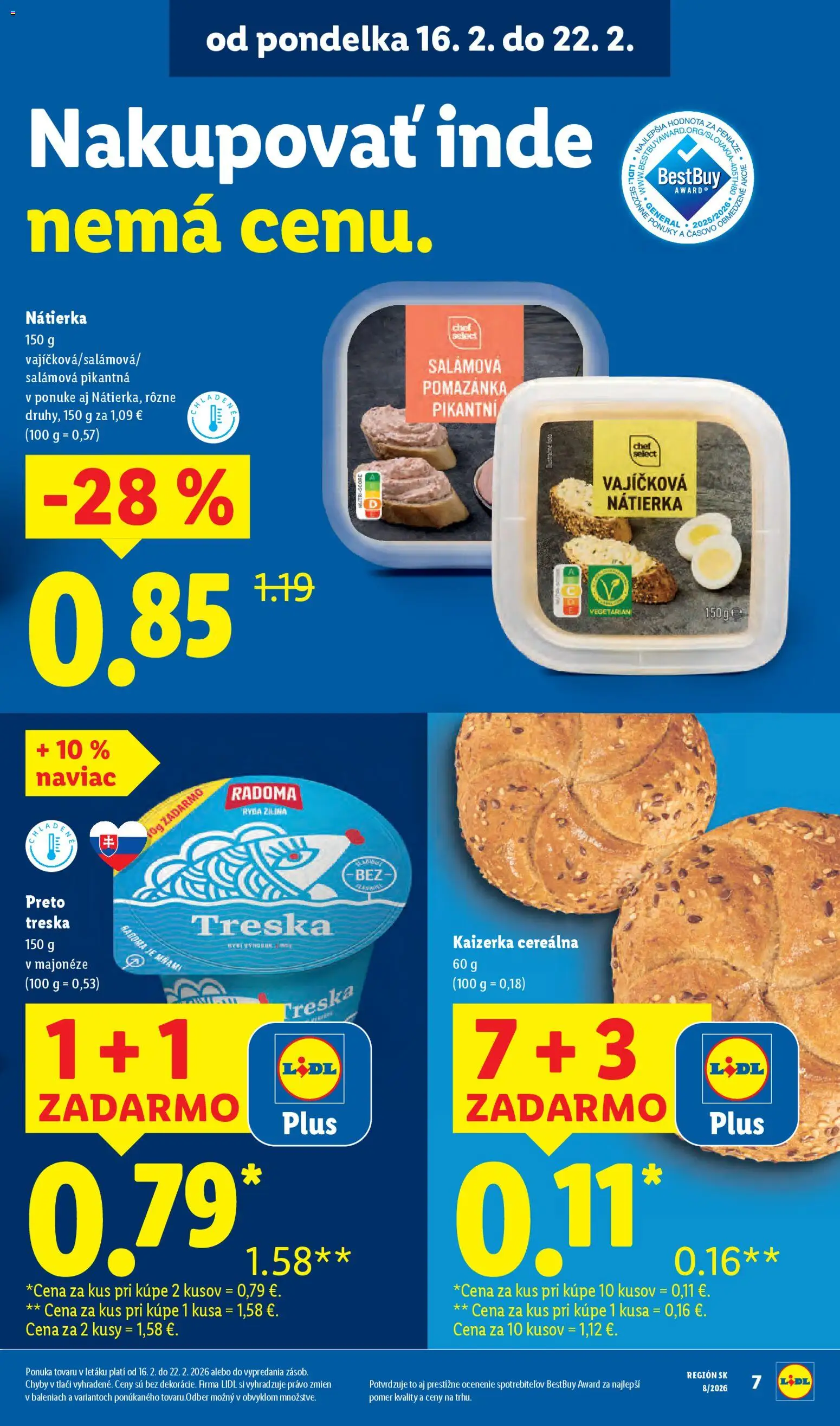 Nové Lidl akcie – leták je platný od 16.02.2026 | Strana: 7
