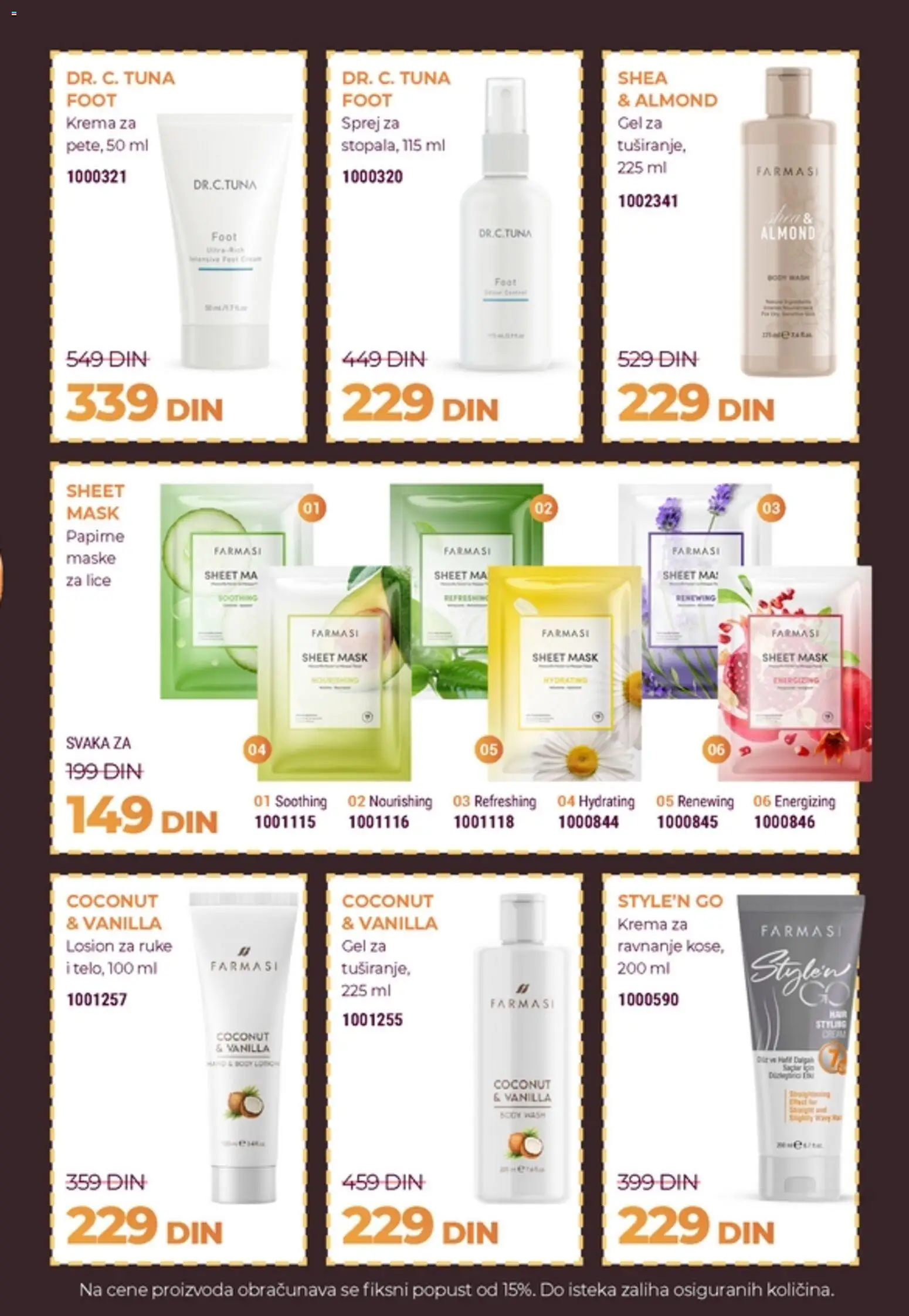 Farmasi katalog - važi od 21.10.2025 | Strana: 6 | Proizvode: Krema