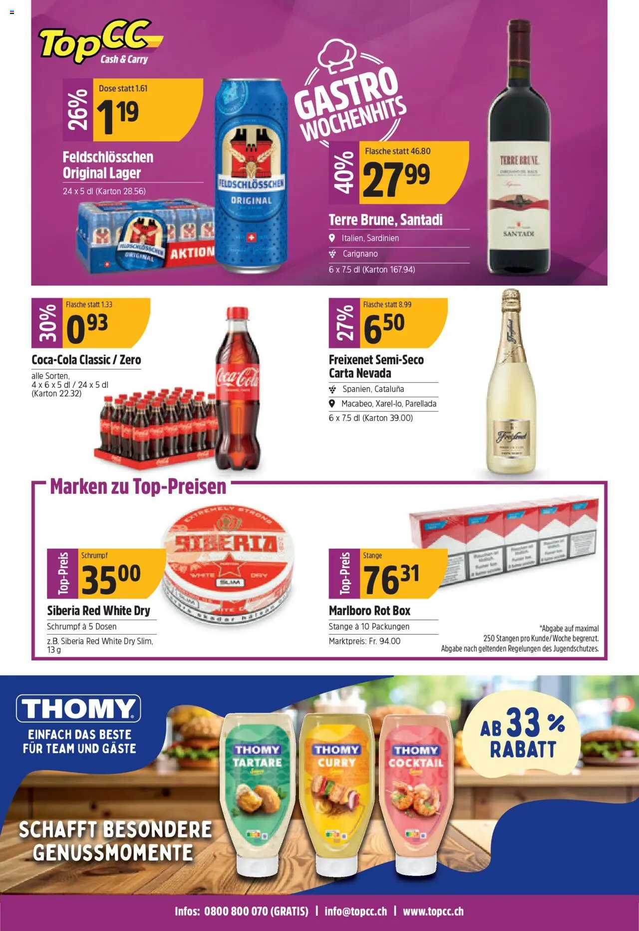 TopCC Aktionen – gültig ab 20.10.2025 | Seite: 32 | Produkte: Coca Cola, Box