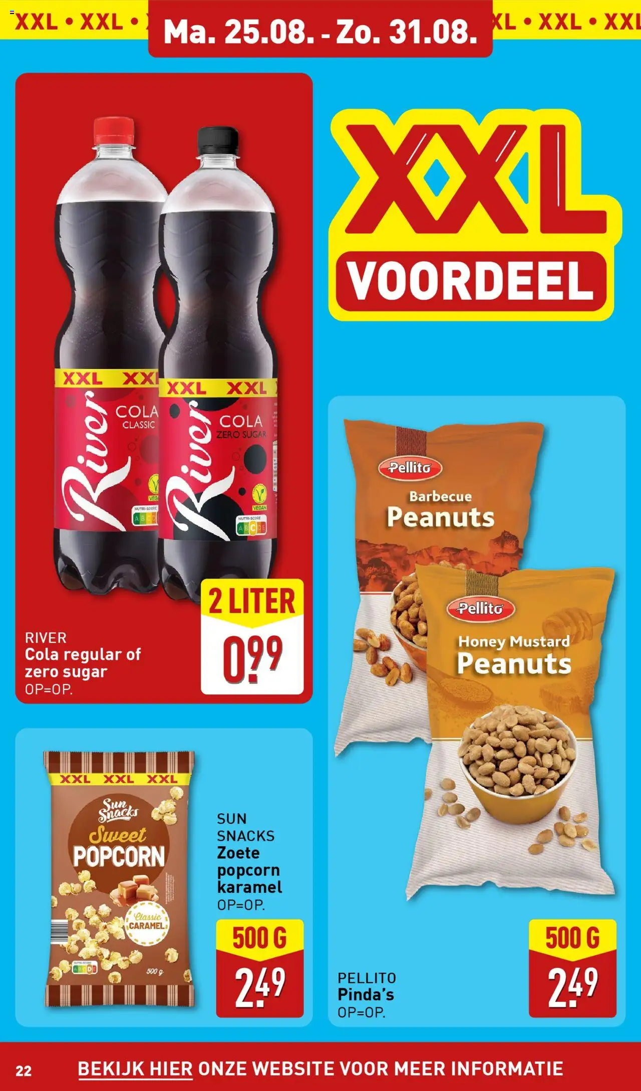 | Pagina: 22 | Producten: Snacks
