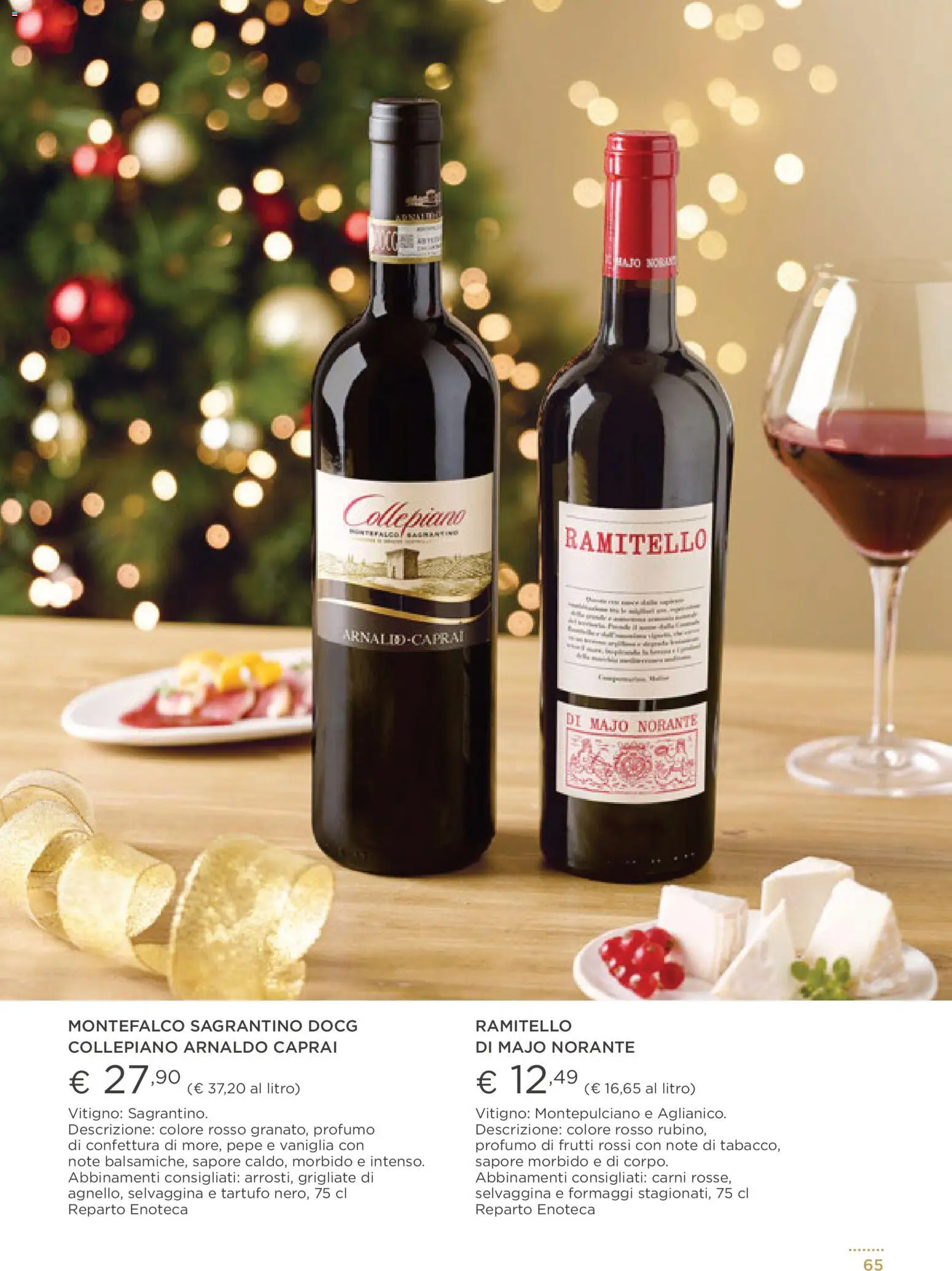 Volantino Esselunga S del 01.12.2025 | Pagina: 65 | Prodotti: Tartufo, Pepe, Enoteca, Profumo