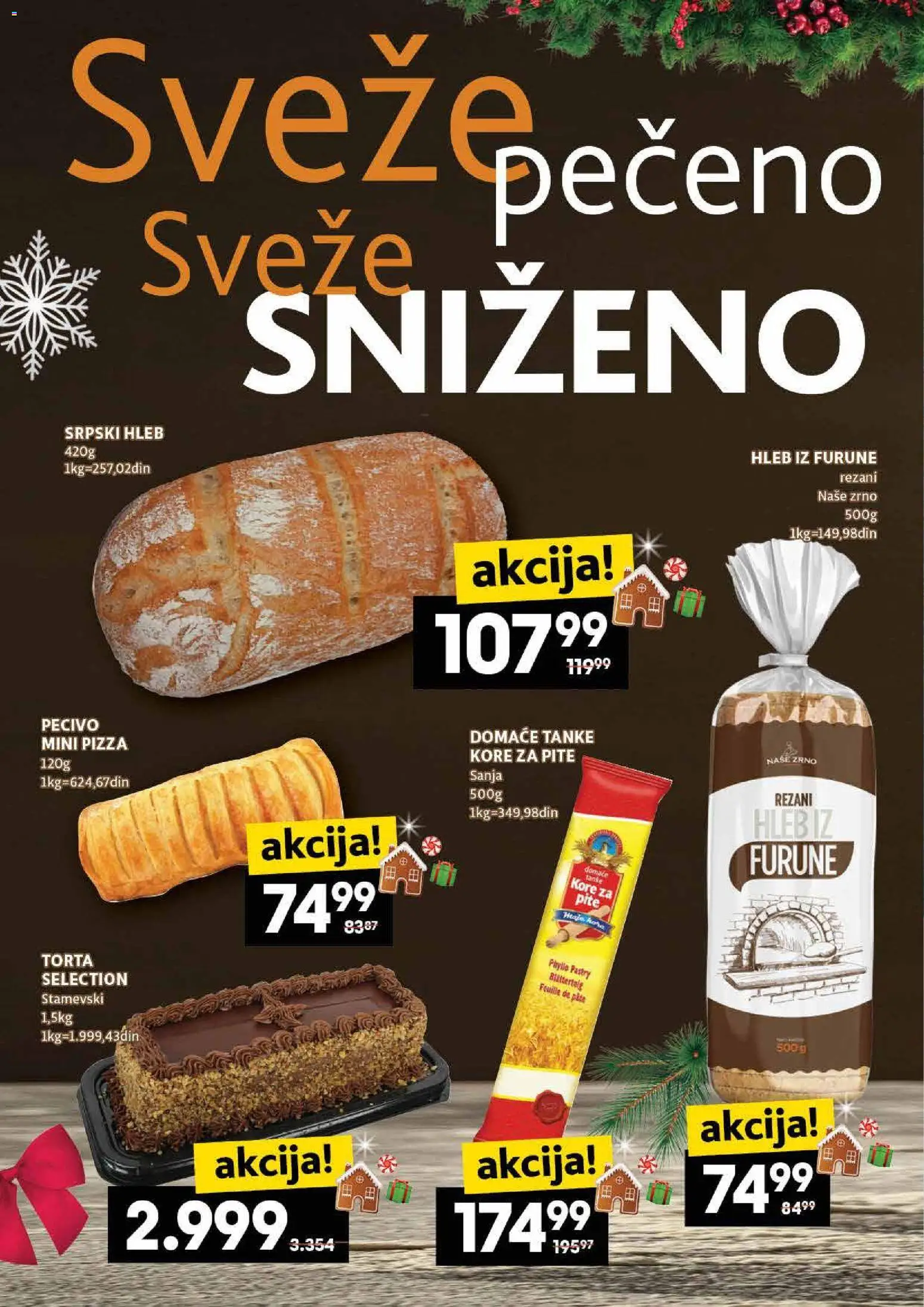 Idea katalog - važi od 11.12.2025 | Strana: 14 | Proizvode: Hleb, Pecivo, Torta