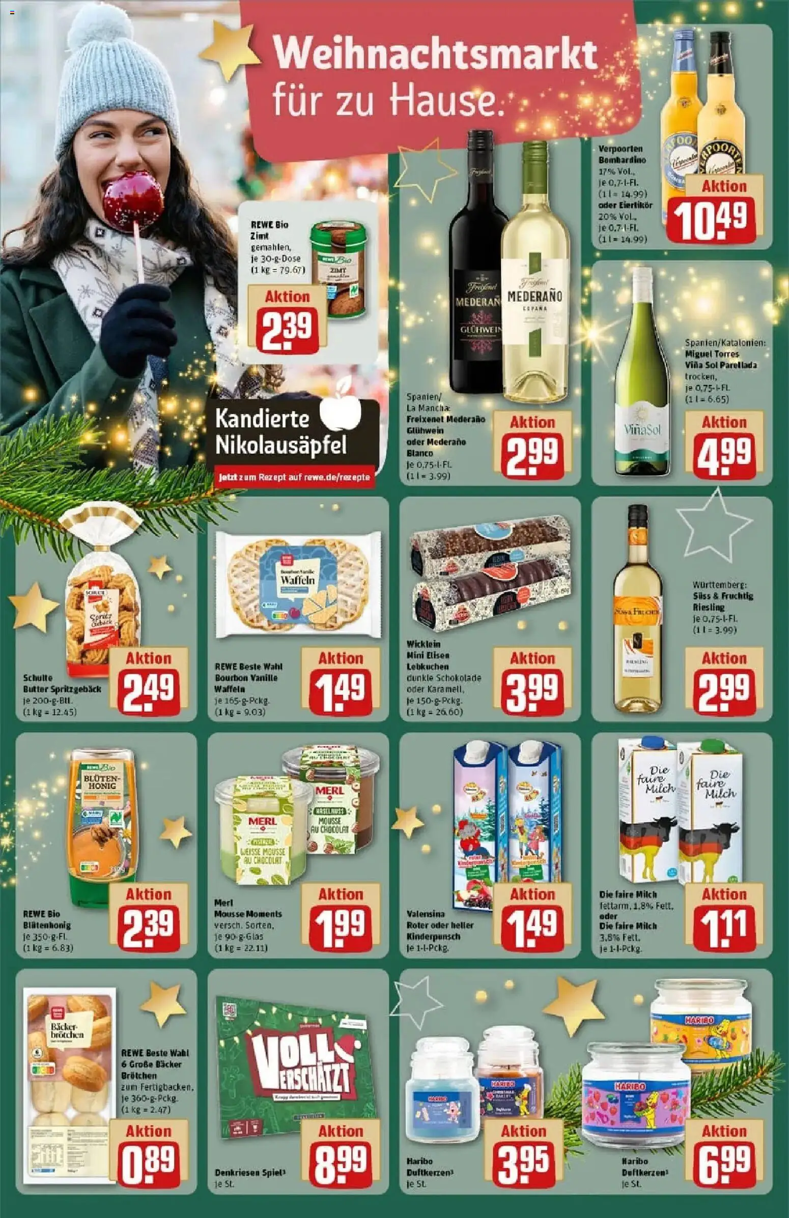 Rewe prospekt Wuppertal	 – gültig ab 23.11.2025 | Seite: 16 | Produkte: Milch, Schokolade, Dunkle schokolade, Valensina