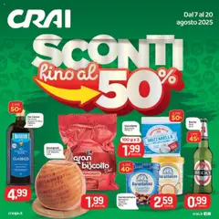 Anteprima del volantino CRAI Milano catalogo valido a partire dal 07.08.2025