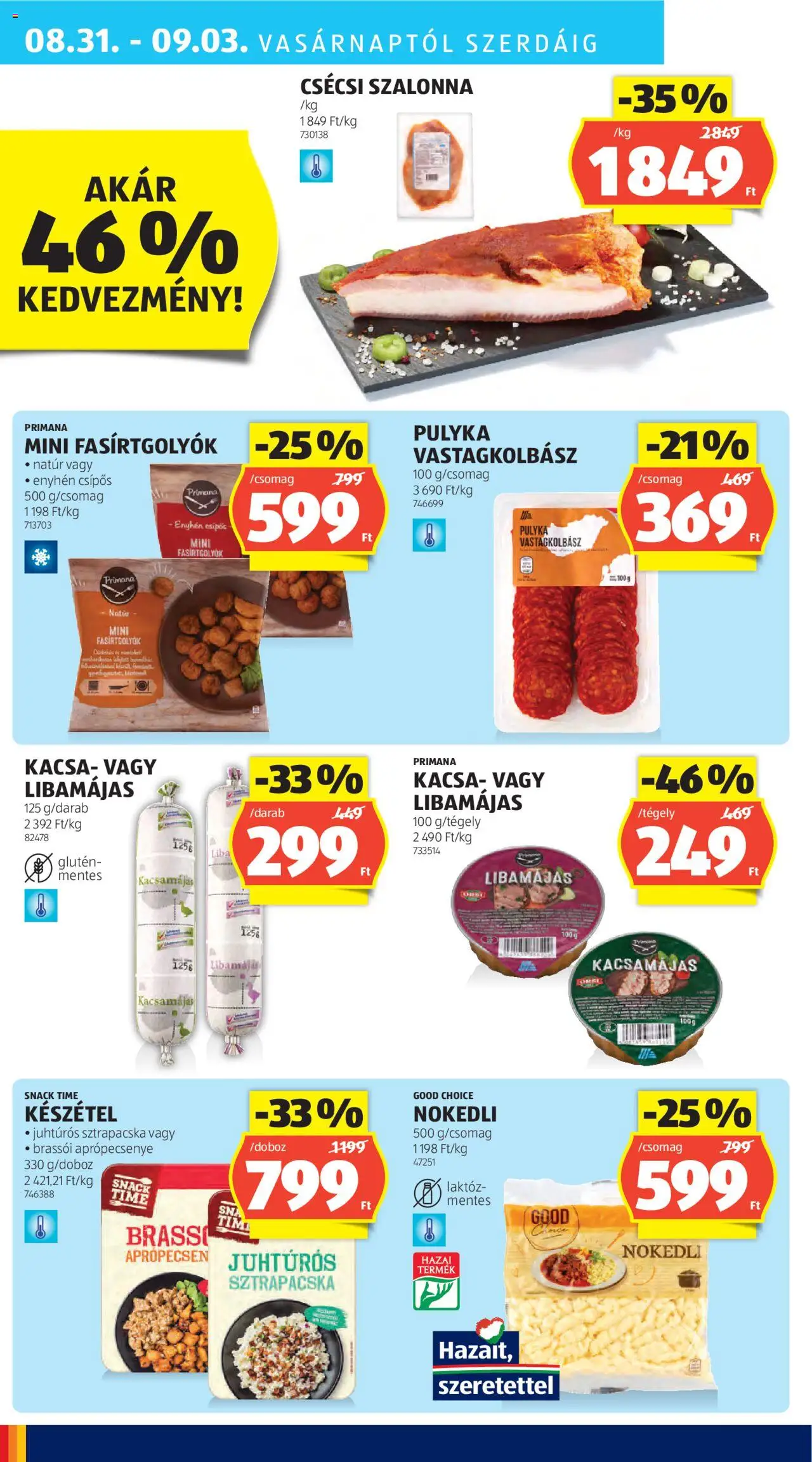 Aldi akciós ujság - amely érvényes a következő dátumtól: 28.08.2025 | Oldal: 24 | Termékek: Liba, Doboz, Vastagkolbász, Kacsa