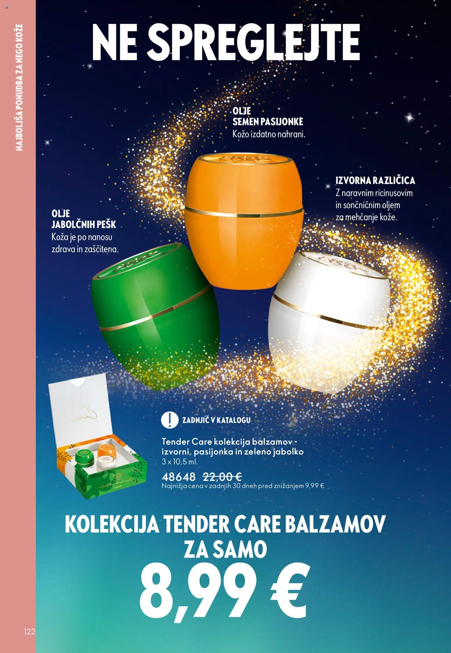 Novi Oriflame katalog ponudbe – veljaven od 19.11.2025 | Stran: 122 | Izdelki: Olje