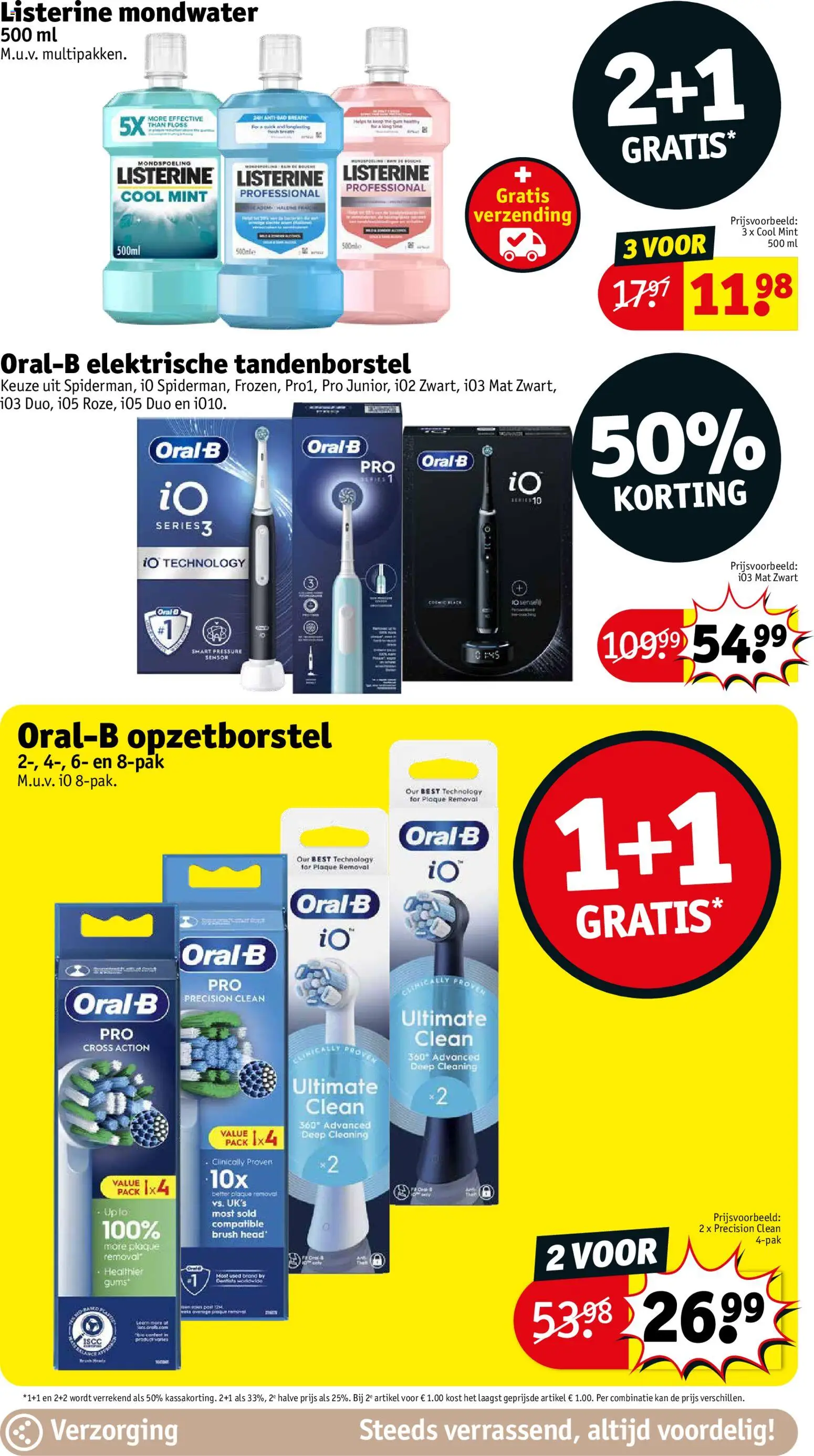 {H1} | Pagina: 25 | Producten: Elektrische tandenborstel, Tandenborstel, Mondwater, Kan