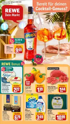 Rewe prospekt Frankfurt / Bergen-Enkheim	 gültig ab dem 28.07.2025
