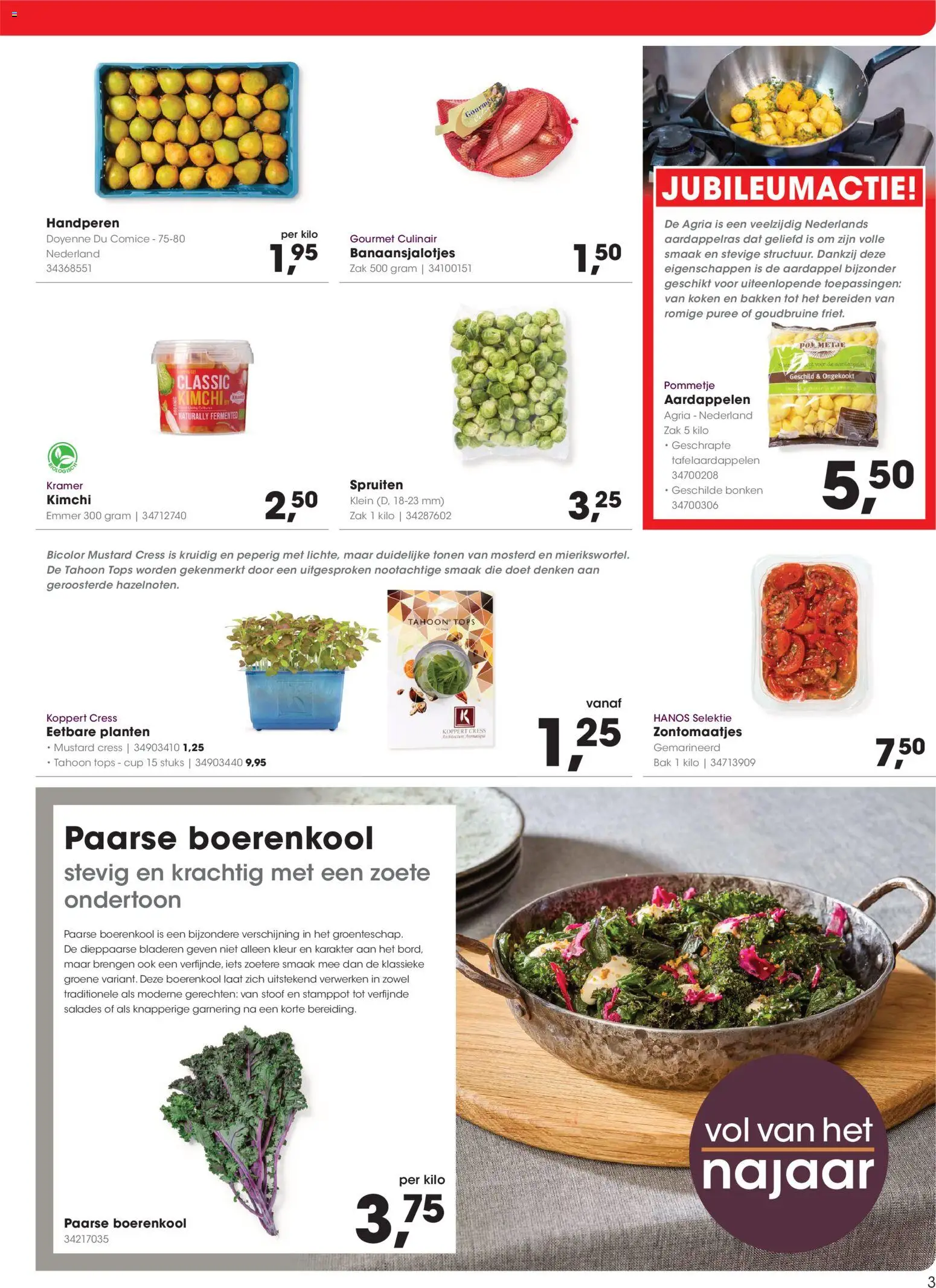 {H1} | Pagina: 3 | Producten: Aardappel, Boerenkool, Salades, Zak