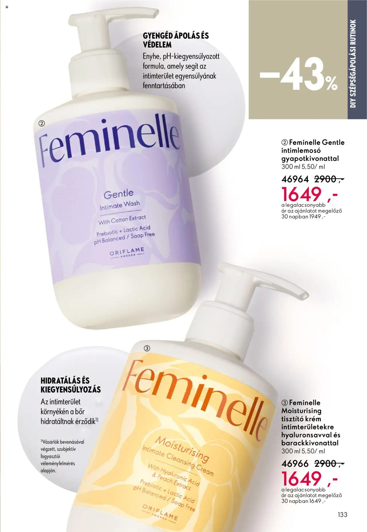 Oriflame akciós ujság - amely érvényes a következő dátumtól: 07.09.2025 | Oldal: 133 | Termékek: Bor