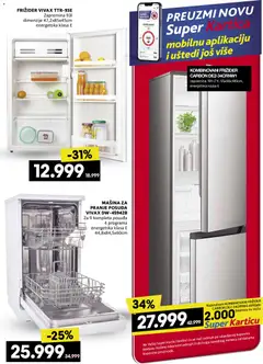 Roda katalog Naj naj ponuda za vaš dom - pregled Roda kataloga - važi od 12.03.2026 | Strana: 13 | Proizvode: Kombinovani frižider, Frižider