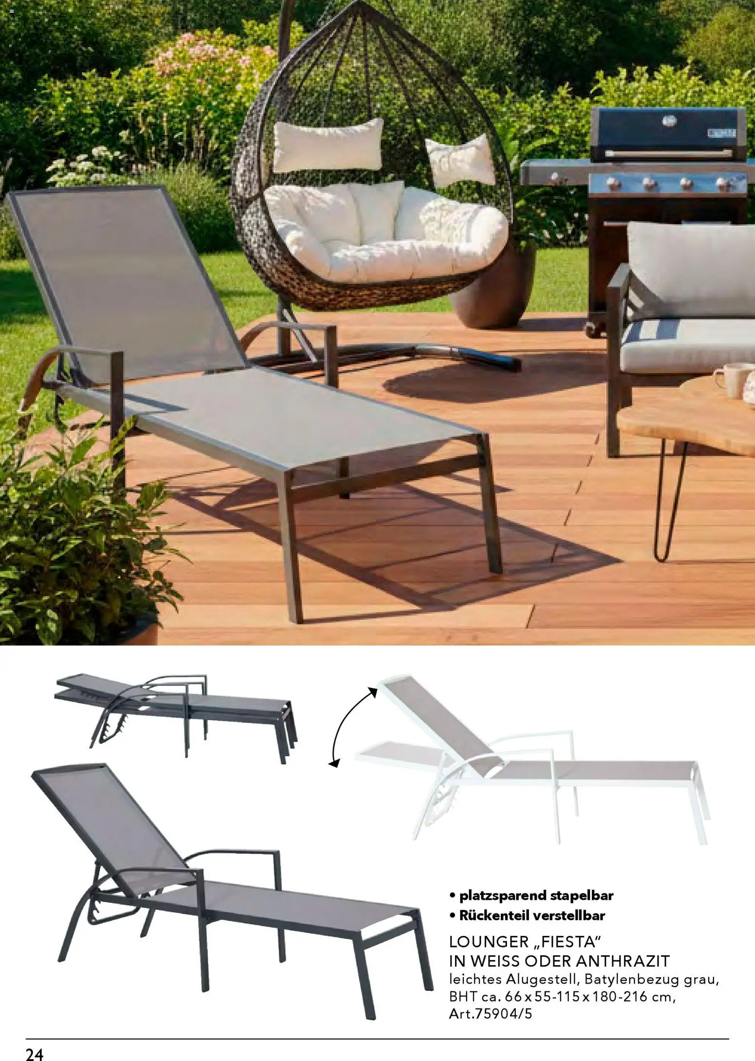 Rahaus Prospekt Gartenmöbel	 – gültig ab 26.02.2026 | Seite: 24
