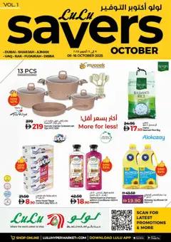 Preview of Lulu Hypermarket offers - Dubai & Northern Emirates valid from 09.10.2025