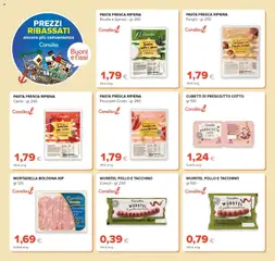 Anteprima del volantino Tigre Prezzi Ribassati catalogo valido a partire dal 01.01.2026 | Pagina: 6 | Prodotti: Prosciutto Cotto, Wurstel, Spinaci, Ricotta