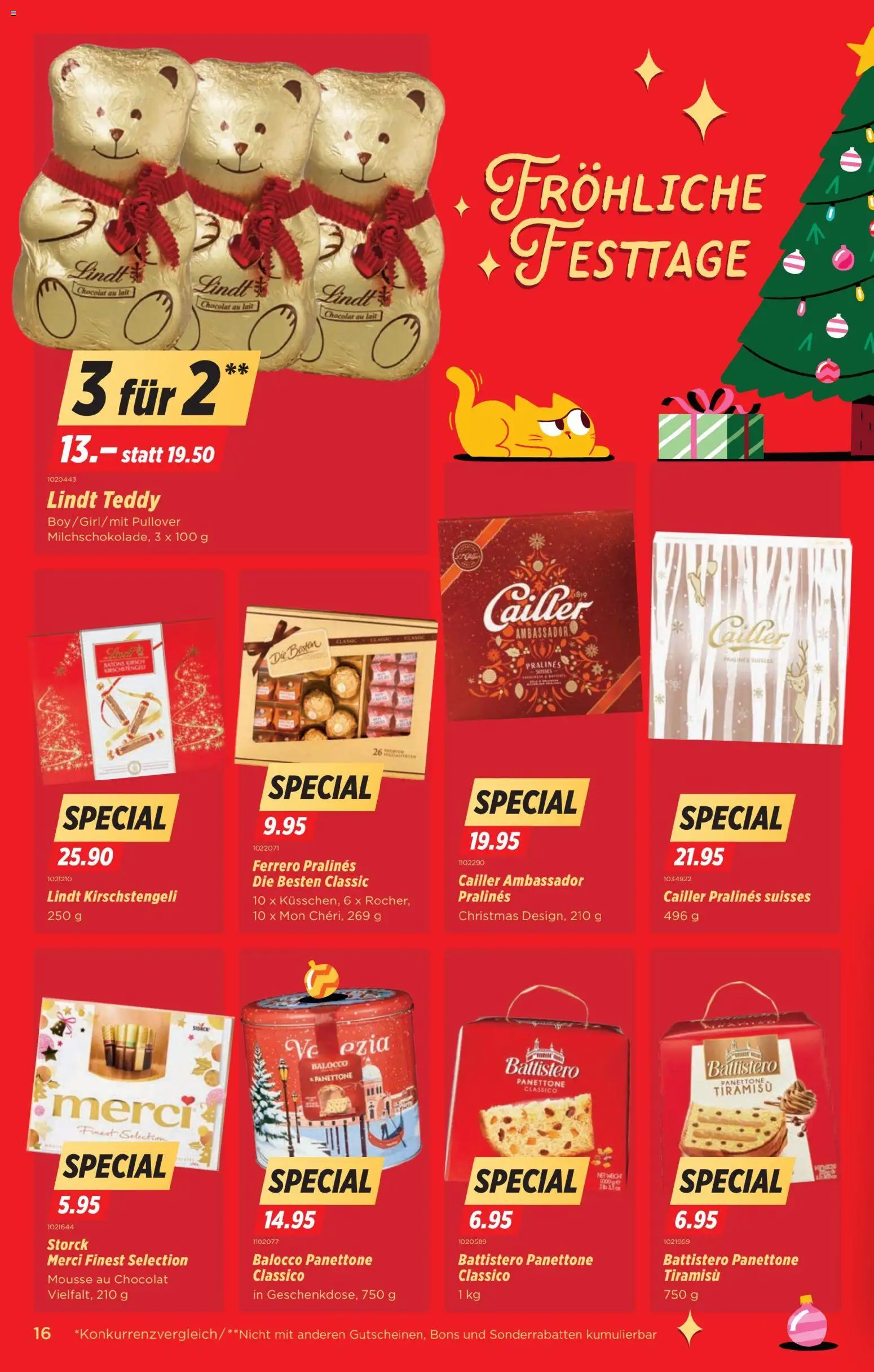 Denner Aktionen – gültig ab 09.12.2025 | Seite: 16 | Produkte: Pullover