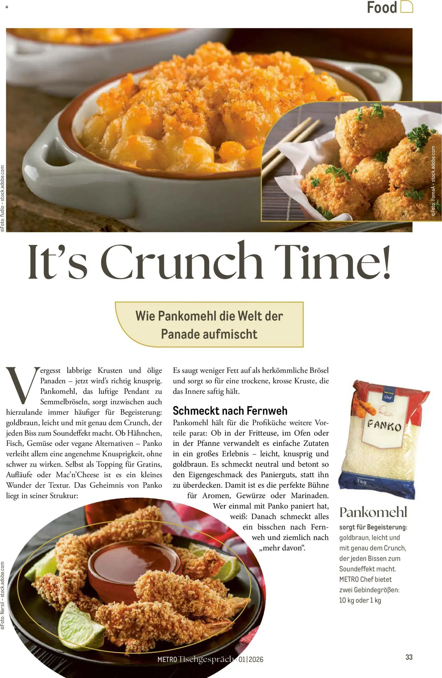 Metro Tischgespräch – gültig ab 01.02.2026 | Seite: 33 | Produkte: Ofen, Gewürze, Gemüse