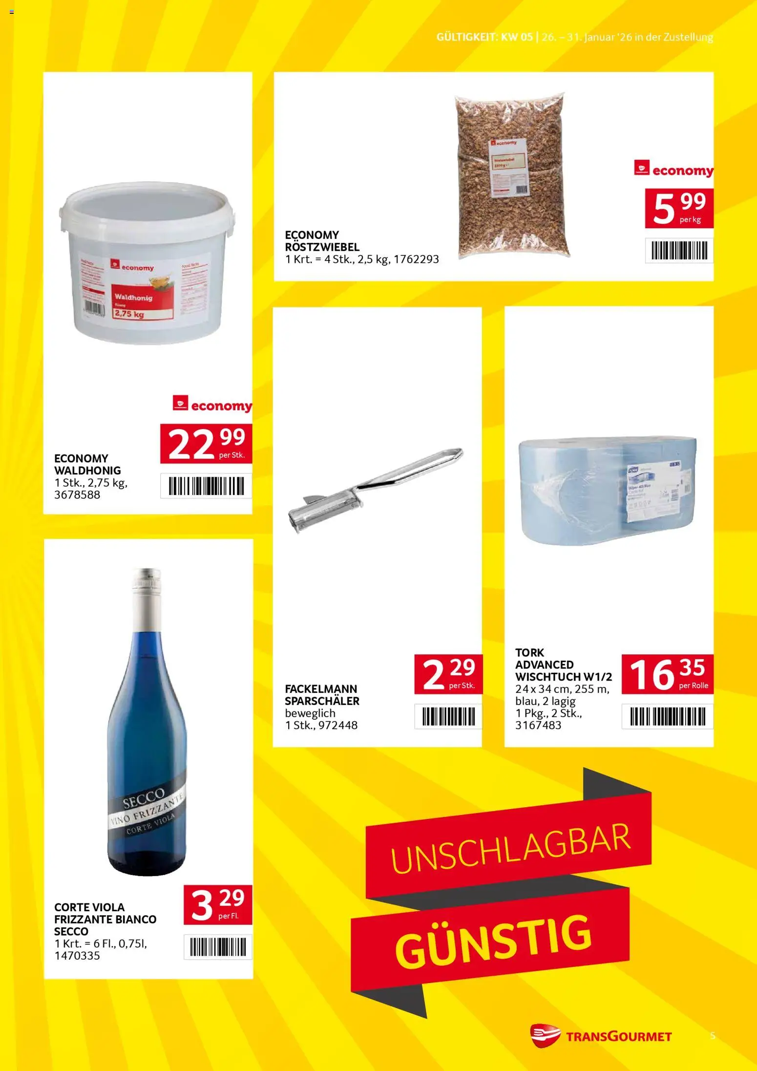 Transgourmet Zustellaktion gültig ab 26.01.2026 | Seite: 5