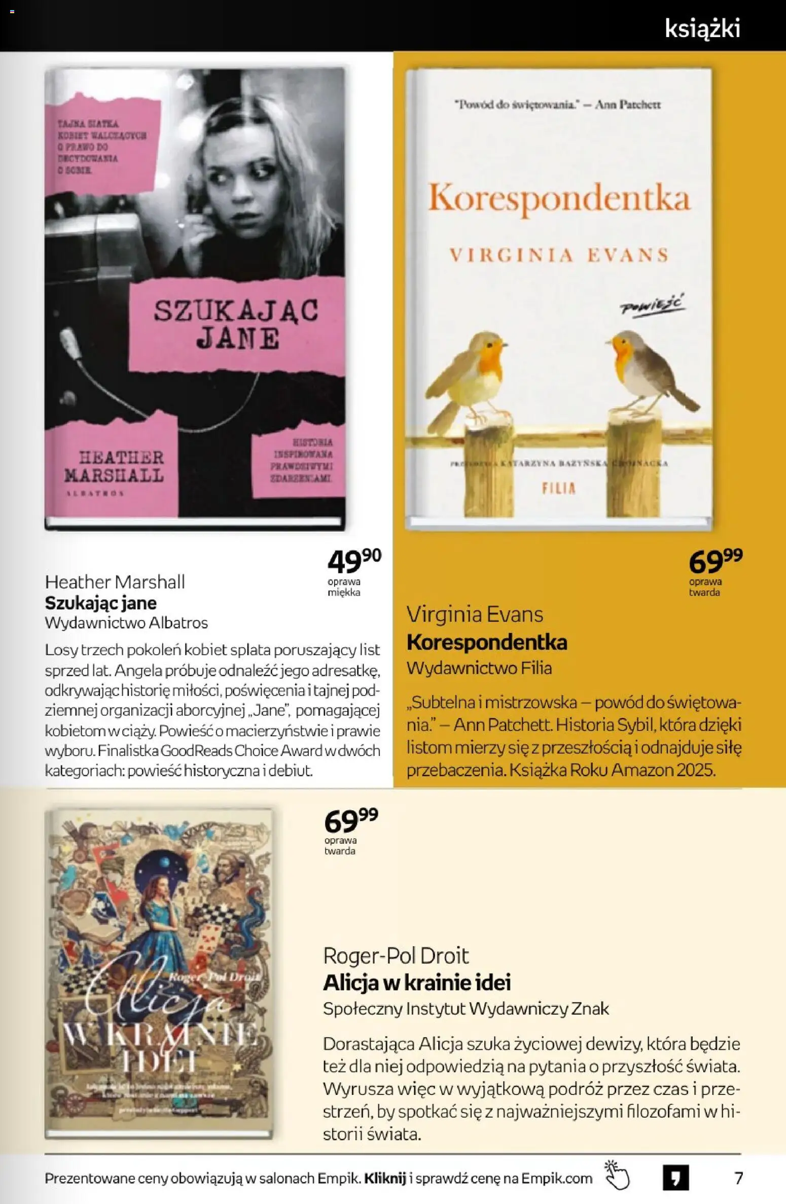 Empik promocje od 11.03.2026 | Strona: 7 | Produkty: Książki