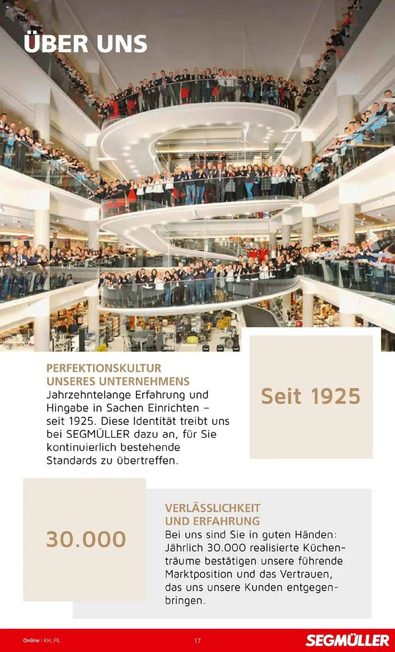 Segmüller Küchenkatalog – gültig ab 16.09.2025 | Seite: 17 | Produkte: Kuchen