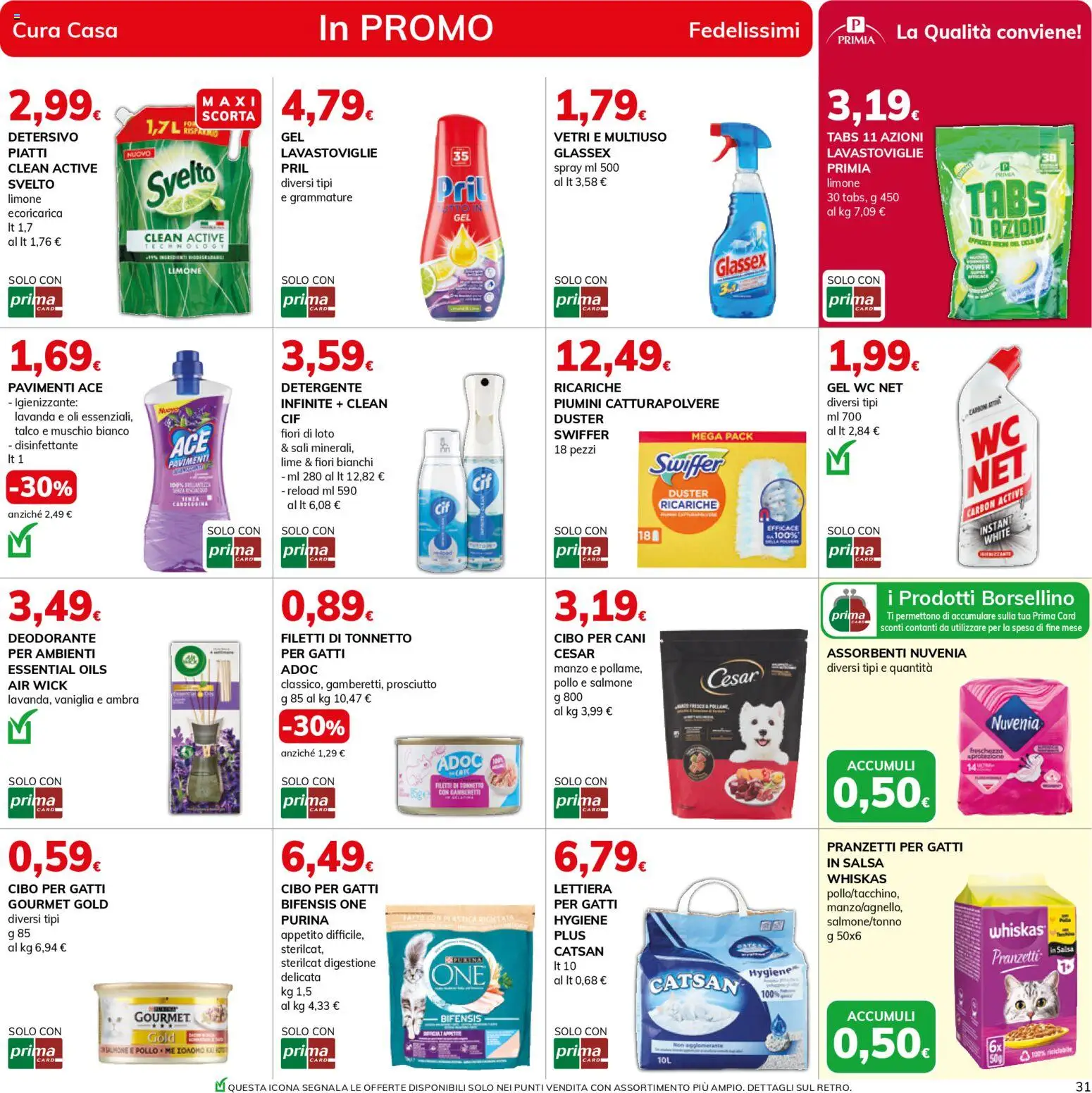 Volantino Basko del 07.04.2026 | Pagina: 31 | Prodotti: Deodorante, Pollo, Salmone, Detergente