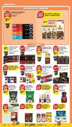 Pré-visualização CAFÉ EM GRÃO, Clássico 1kg válido de 10.02.2026 | Página: 36 | Produtos: Delta q, Café solúvel, Nespresso, Chá