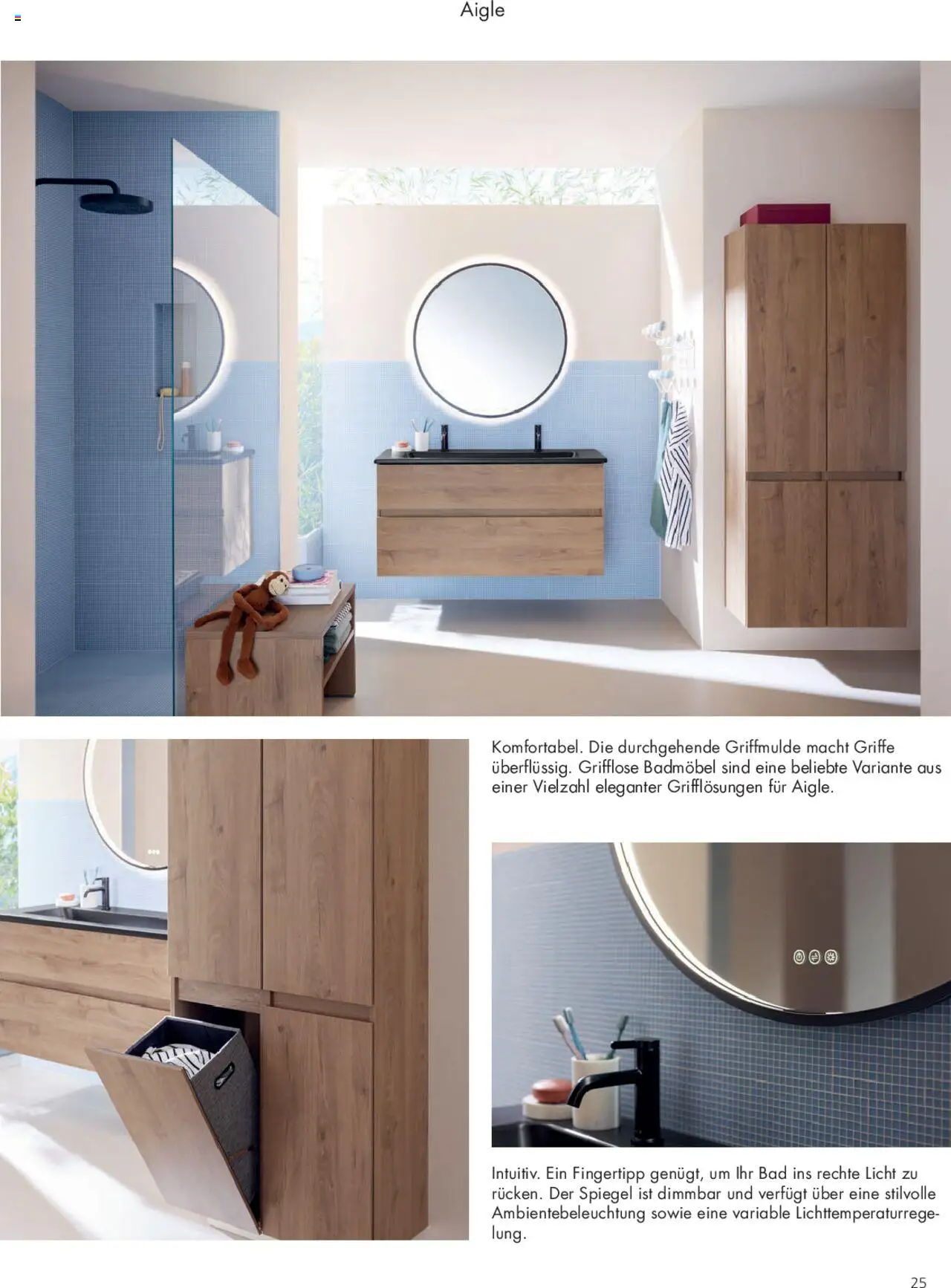 Fust Badezimmermagazin ab 05.05.2025 | Seite: 25 | Produkte: Bad, Spiegel