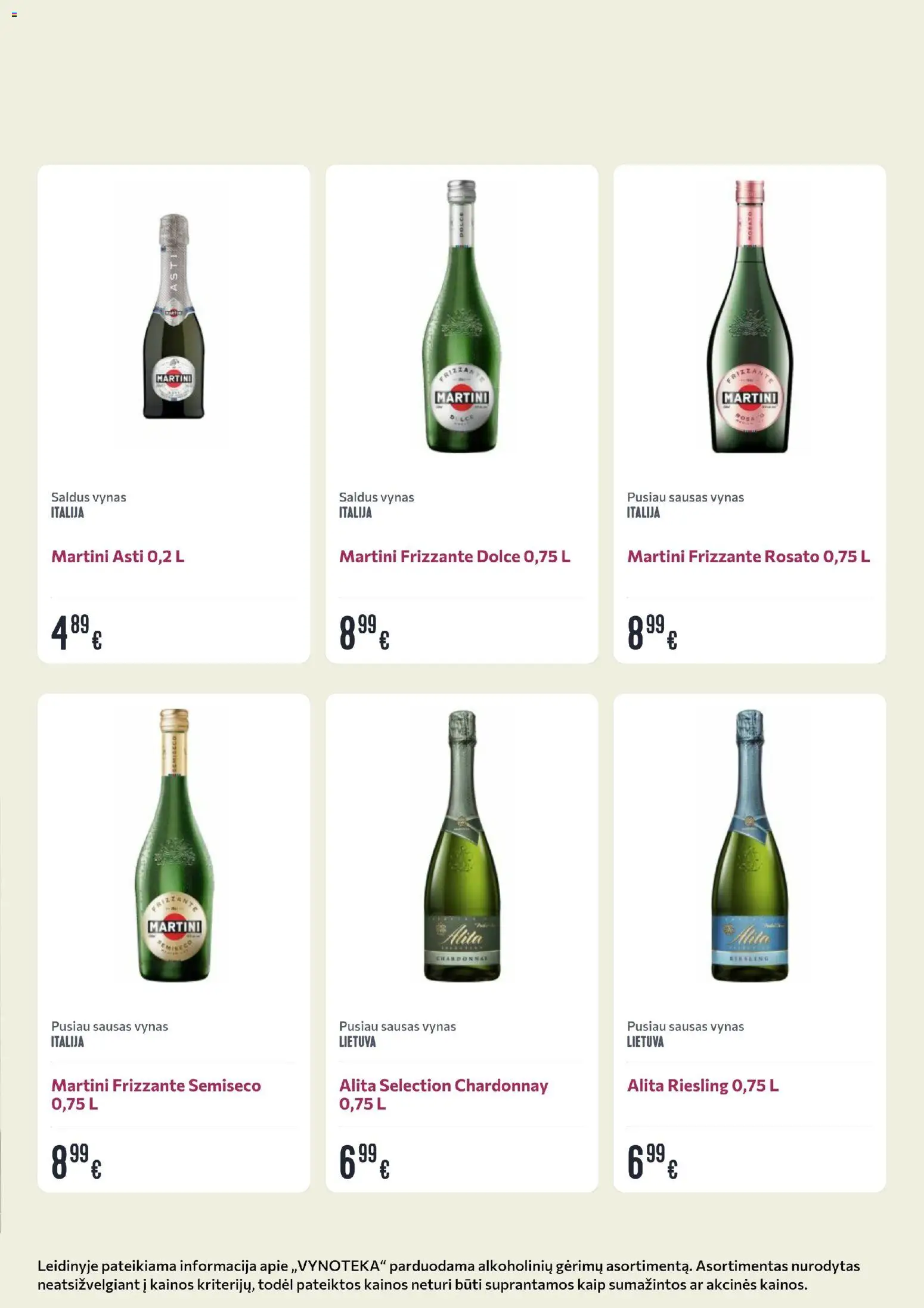 VYNOTEKA akcijos nuo 03.11.2025 | Puslapis: 18 | Prekių: Vynas