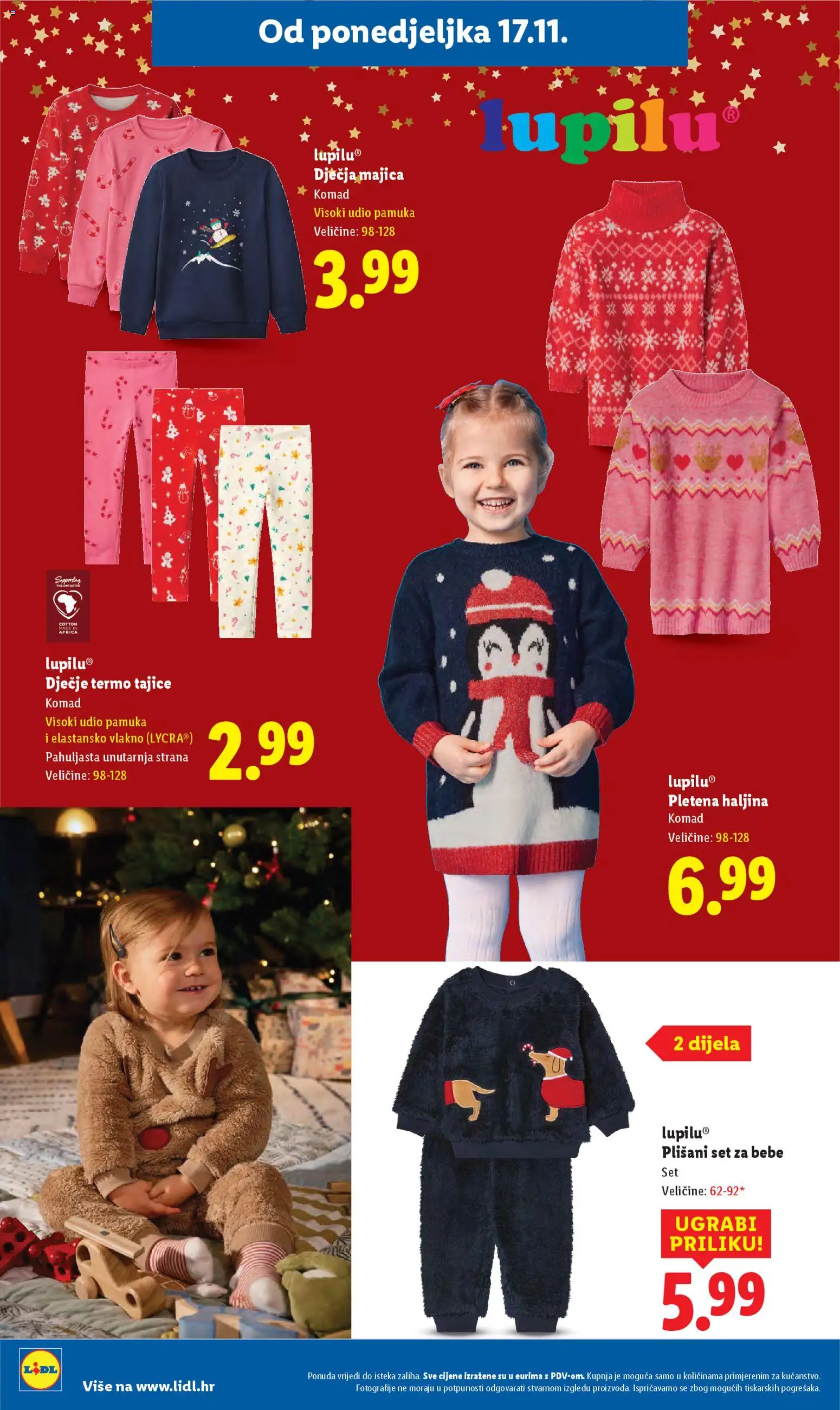Lidl katalog | vrijedi od 17.11.2025 | Stranica: 40 | Proizvodi: Majica, Tajice, Haljina