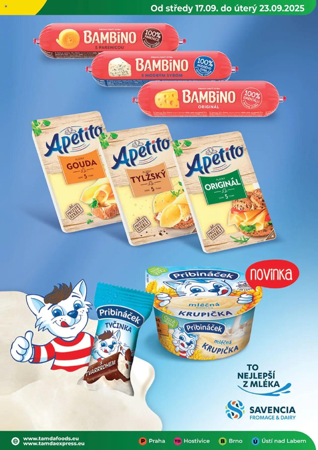 Tamda Foods leták od 17.09.2025 | Strana: 49 | Produkty: Gouda, Pribináček