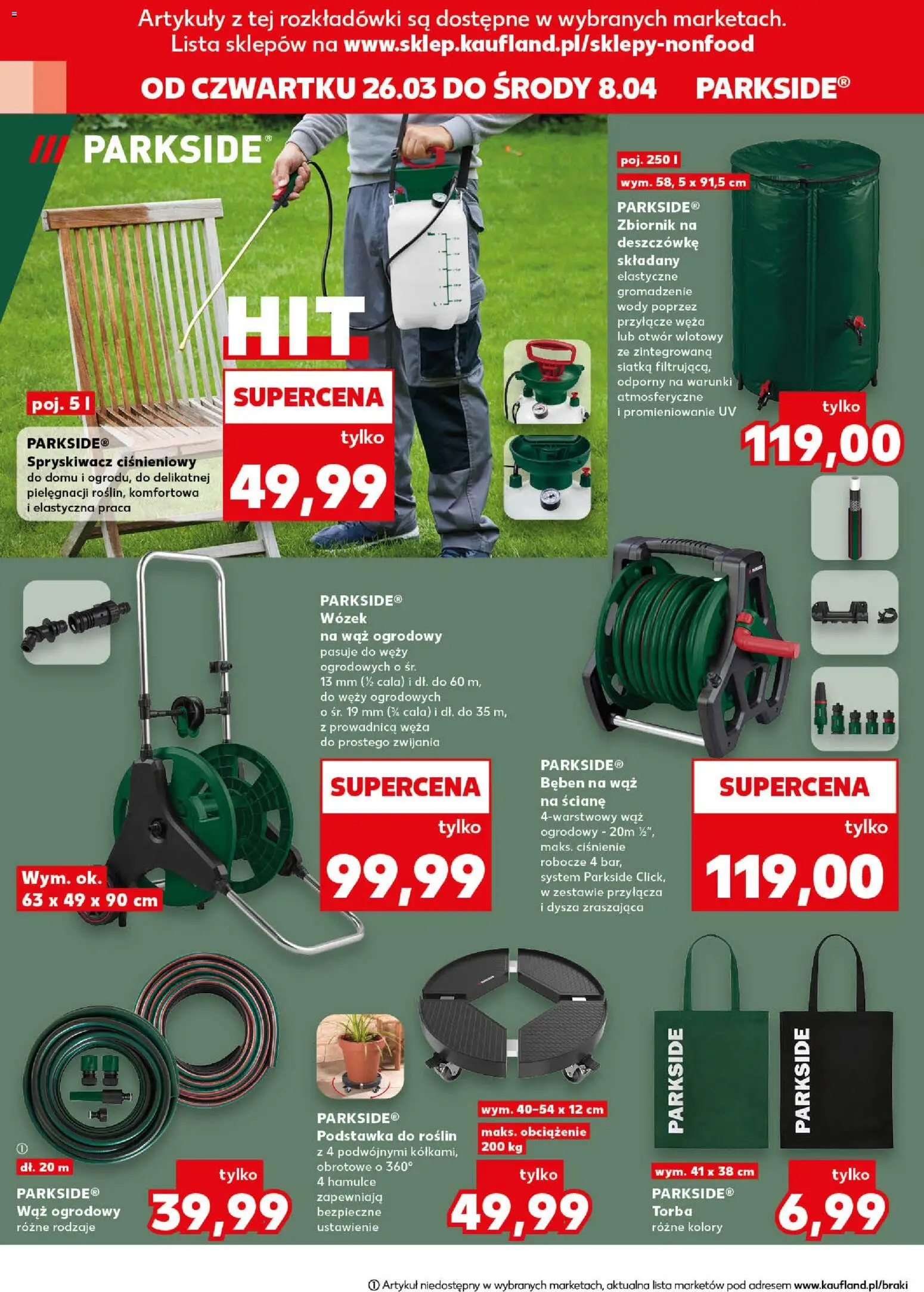 Kaufland Polsko leták - Złap okazje od 26.03.2026 | Strana: 6 | Produkty: Parkside