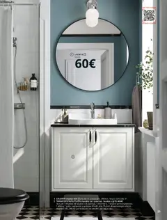 Vista previa Catálogo IKEA Baños válido desde el 01.09.2025 | Página: 31 | Productos: Lavabo, Espejo