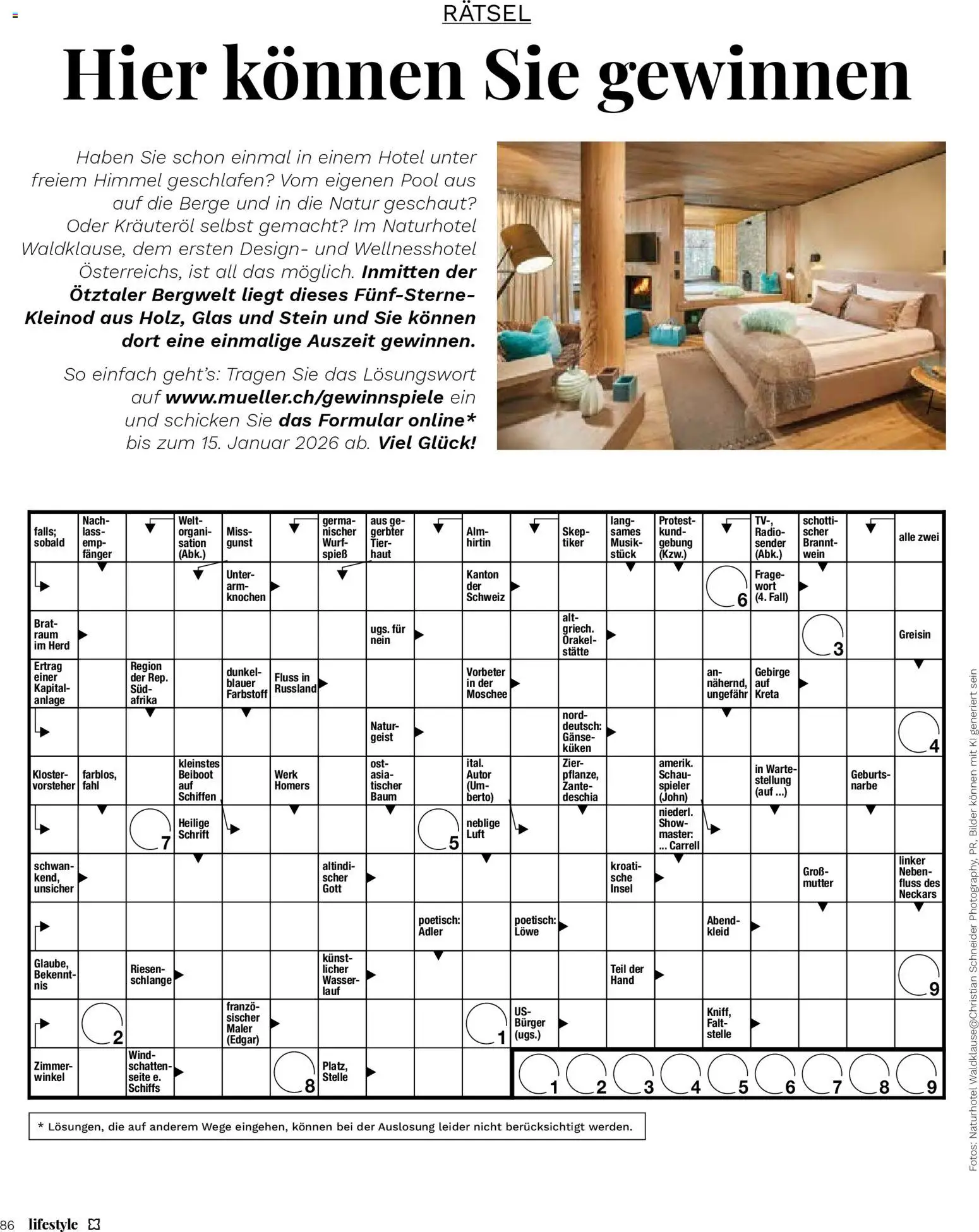 Müller Magazin – gültig ab 14.11.2025 | Seite: 86 | Produkte: Wein, Radio, Spieler, Bilder