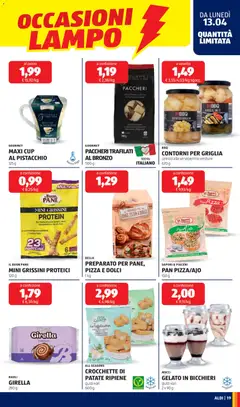 Anteprima del volantino CROCCHETTE DI PATATE RIPIENE, Crocchette di patate ripiene, gusti vari, 600 g valido a partire dal 13.04.2026 | Pagina: 19