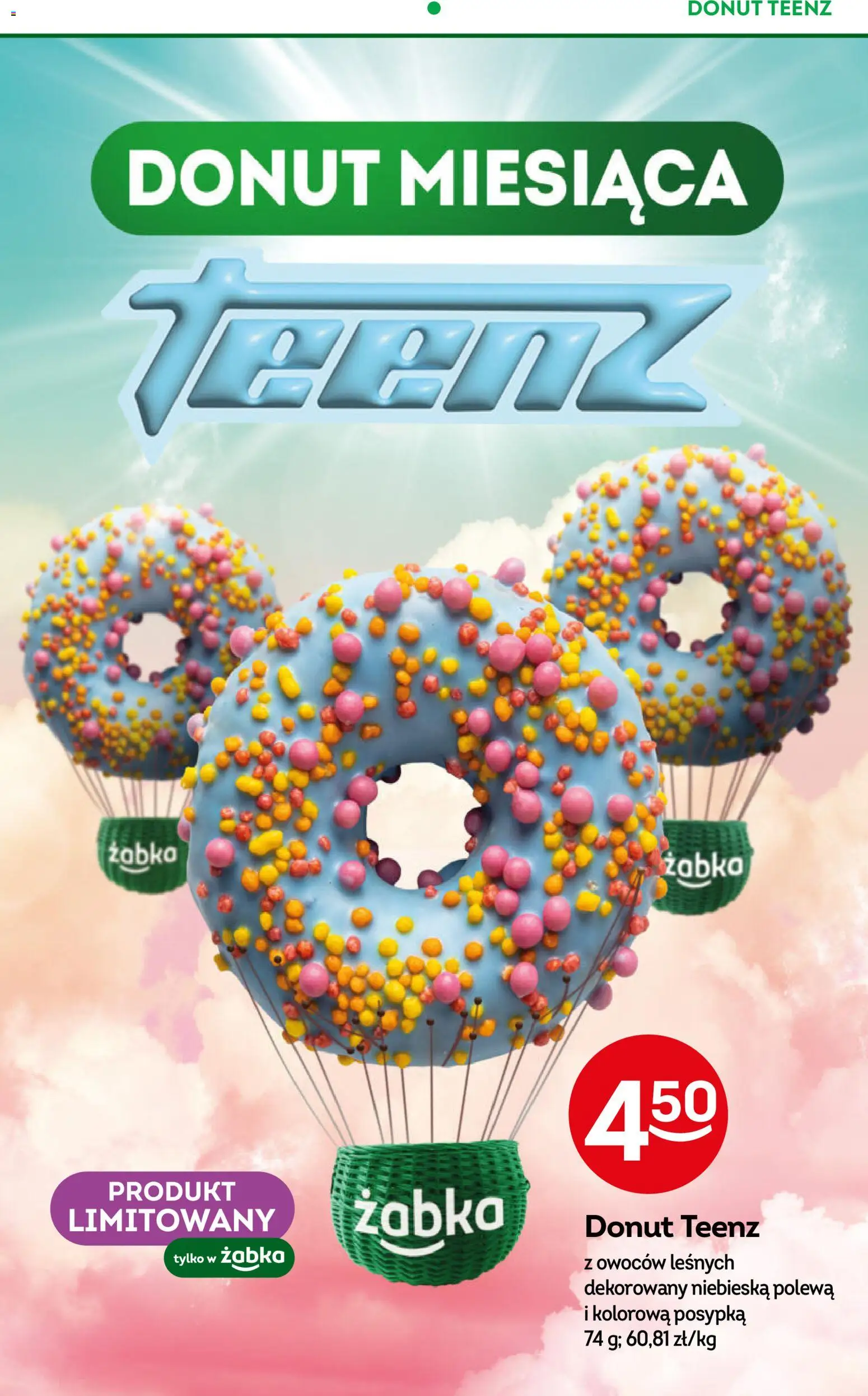 Żabka gazetka od 08.04.2026 | Strona: 30 | Produkty: Donut