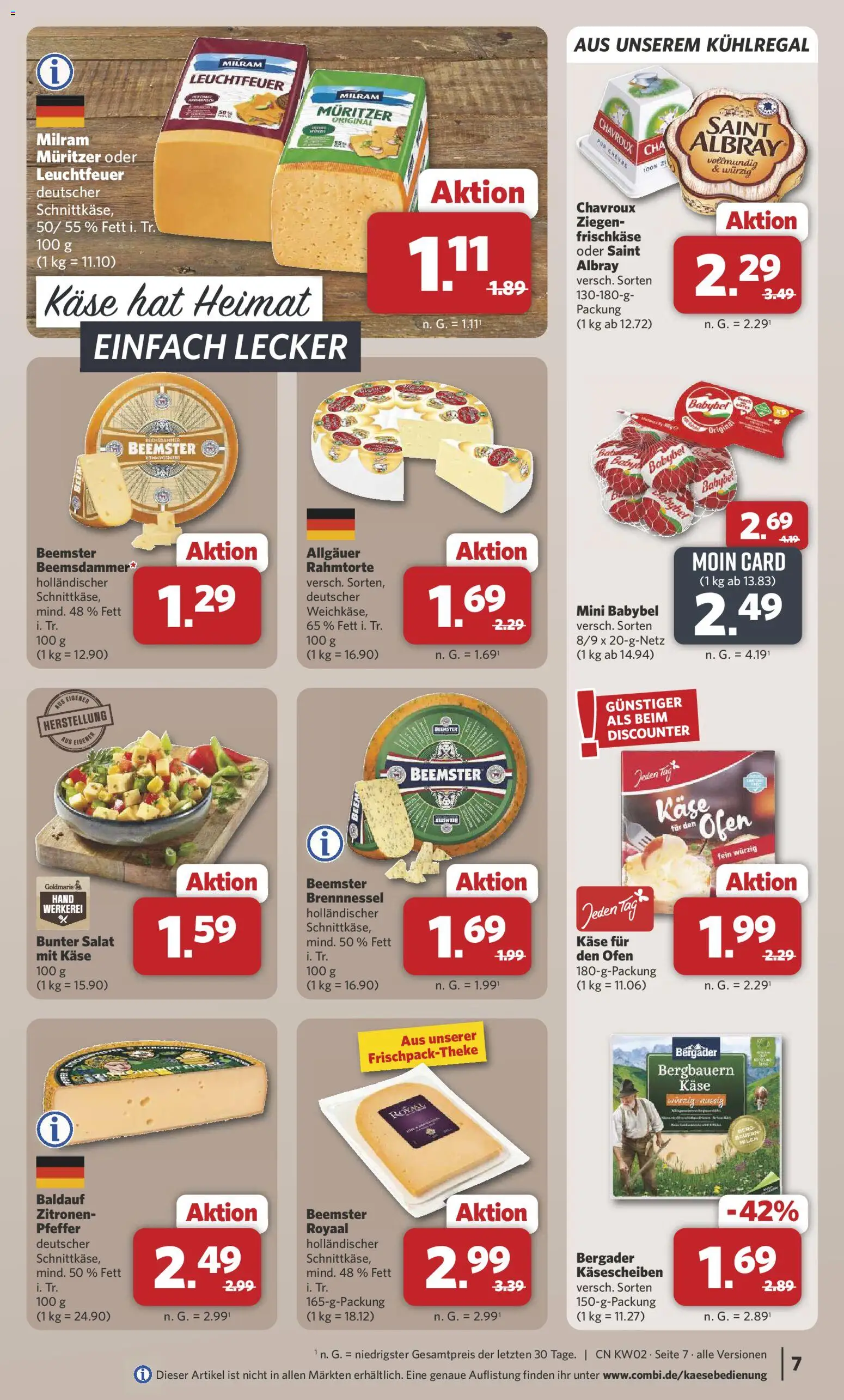 Combi Prospekt 	 – gültig ab 05.01.2026 | Seite: 7 | Produkte: Ofen, Milram, Pfeffer, Frischkase