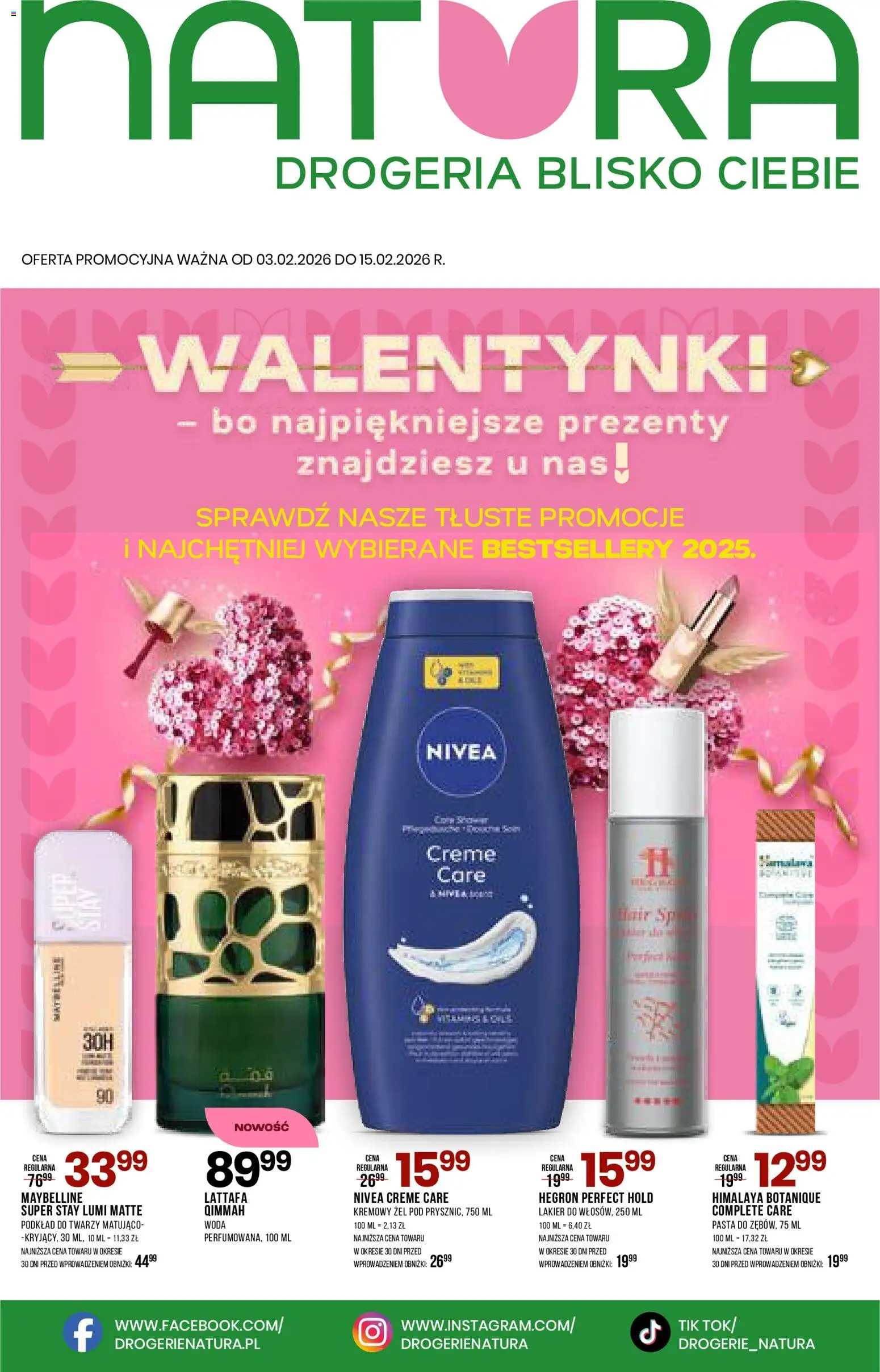 Drogerie Natura Gazetka od 03.02.2026 | Strona: 1