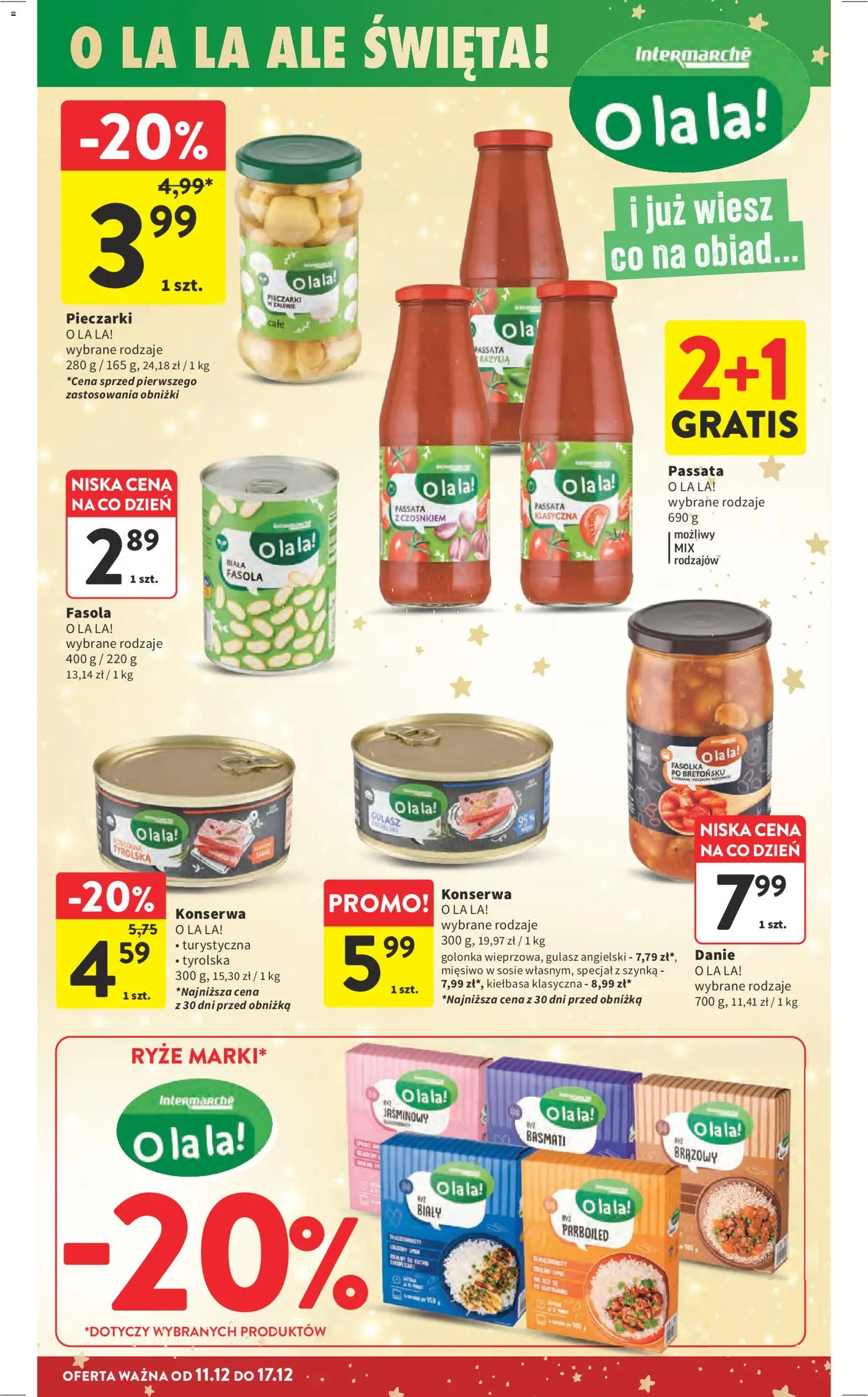 Intermarche Gazetka od 11.12.2025 | Strona: 45 | Produkty: Pieczarki, Szynka, Bazylia, Gulasz angielski