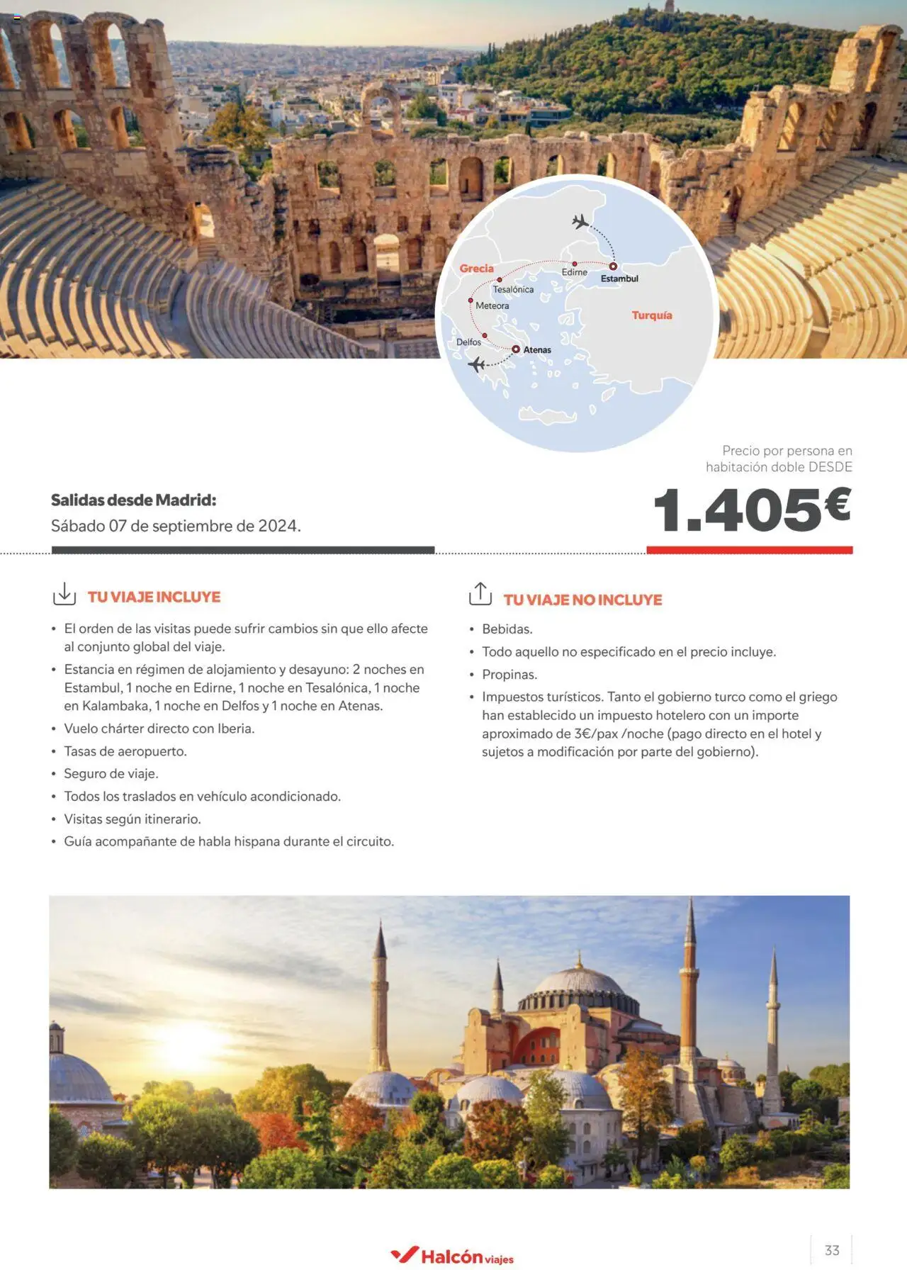 Halcón Viajes Grecia │ válido desde el 17.05.2024 | Página: 33