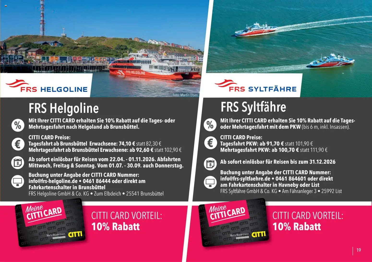 CITTI Markt Vorteilsheft – gültig ab 20.04.2026 | Seite: 19