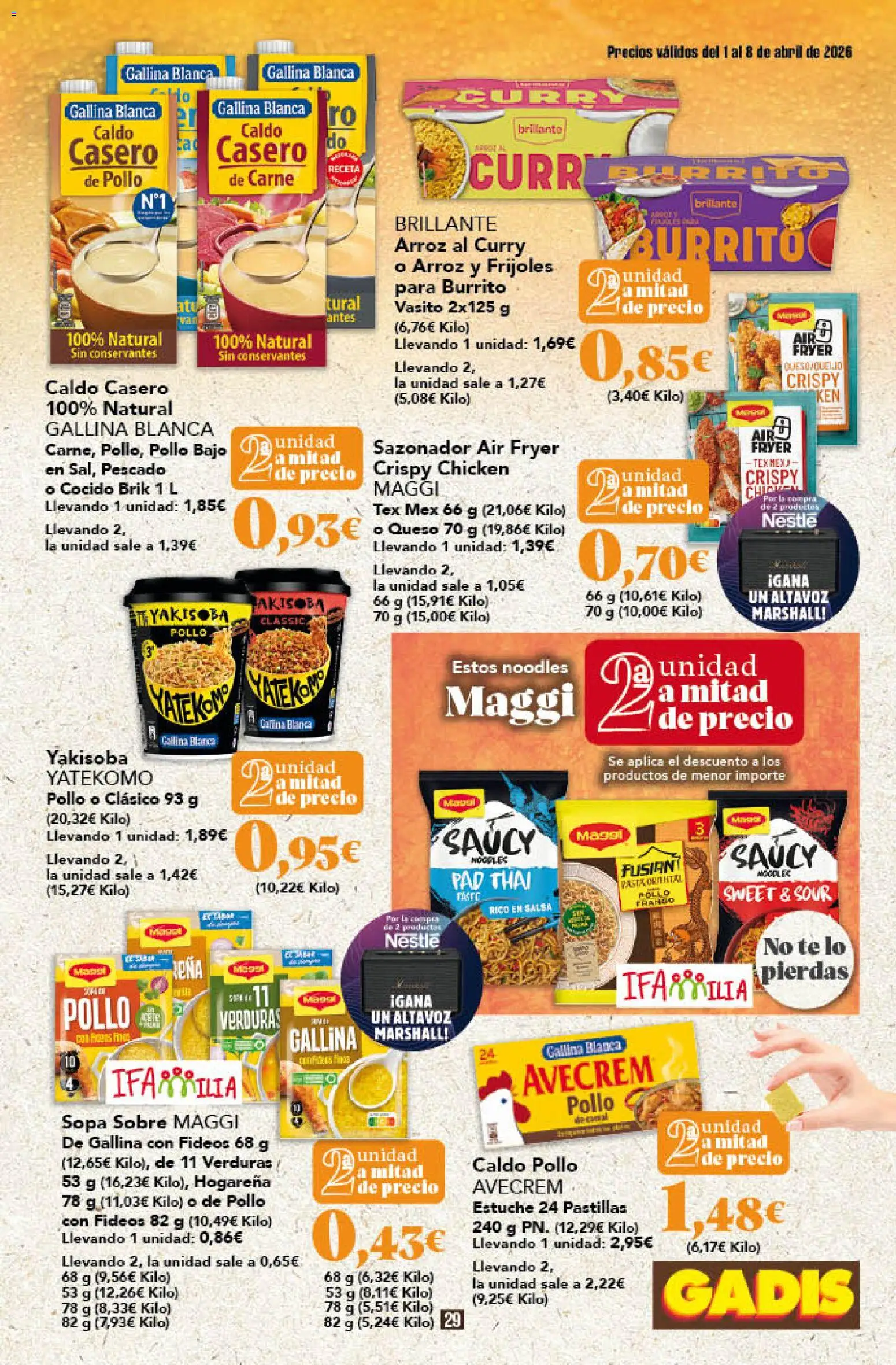 Gadis folleto │ válido desde el 01.04.2026 | Página: 29