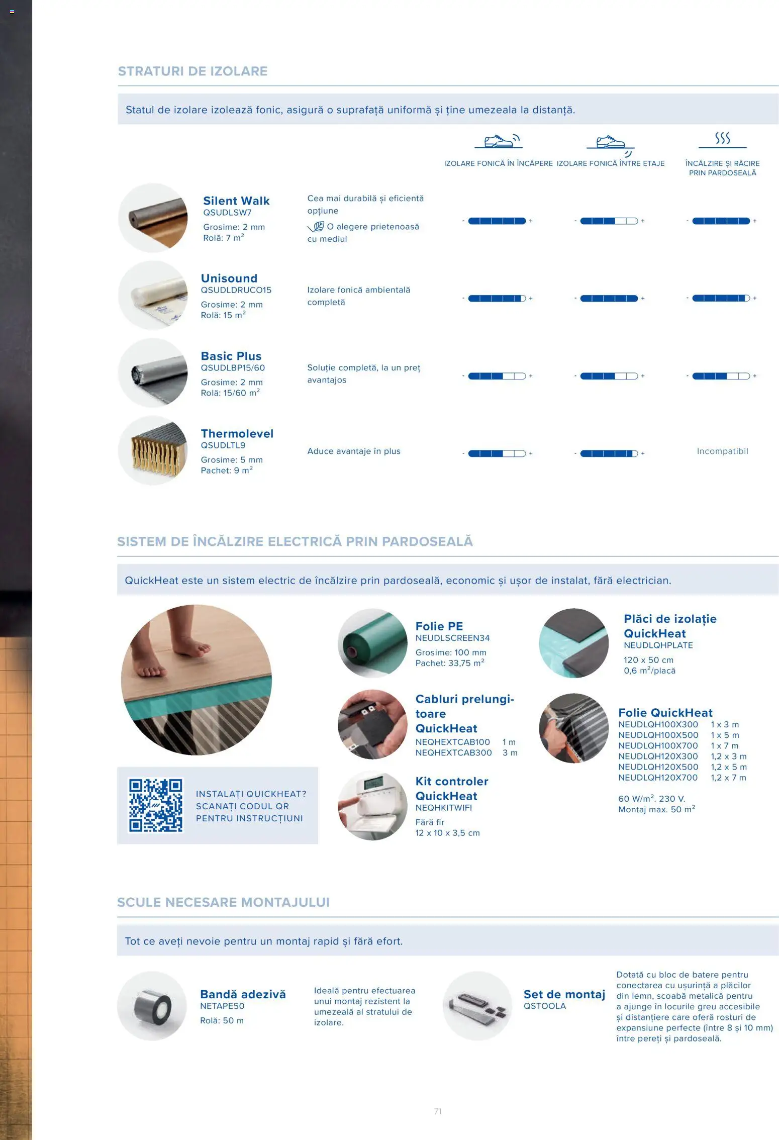 Noul catalog Proges – valabil de la 04.11.2025 | Pagină: 71 | Produse: Pardoseală