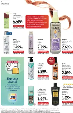DM Drogerie Markt Akciós újság - amely érvényes a következő dátumtól: 02.10.2025 | Oldal: 12 | Termékek: Natúrkozmetikum, Púder, Hajhab, Sampon