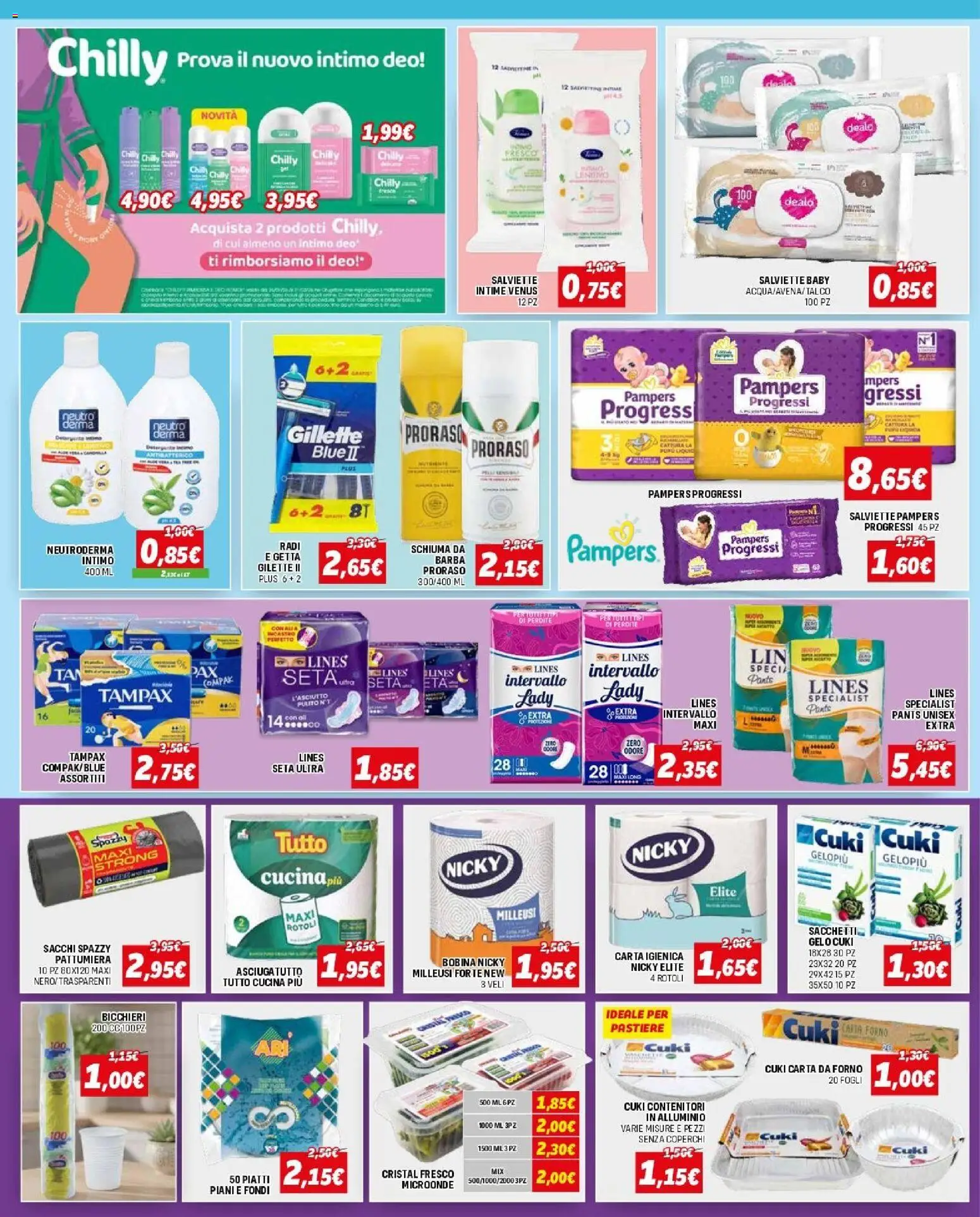 Volantino Orizzonte del 12.03.2026 | Pagina: 15 | Prodotti: Carta igienica, Detergente, Forno, Alluminio