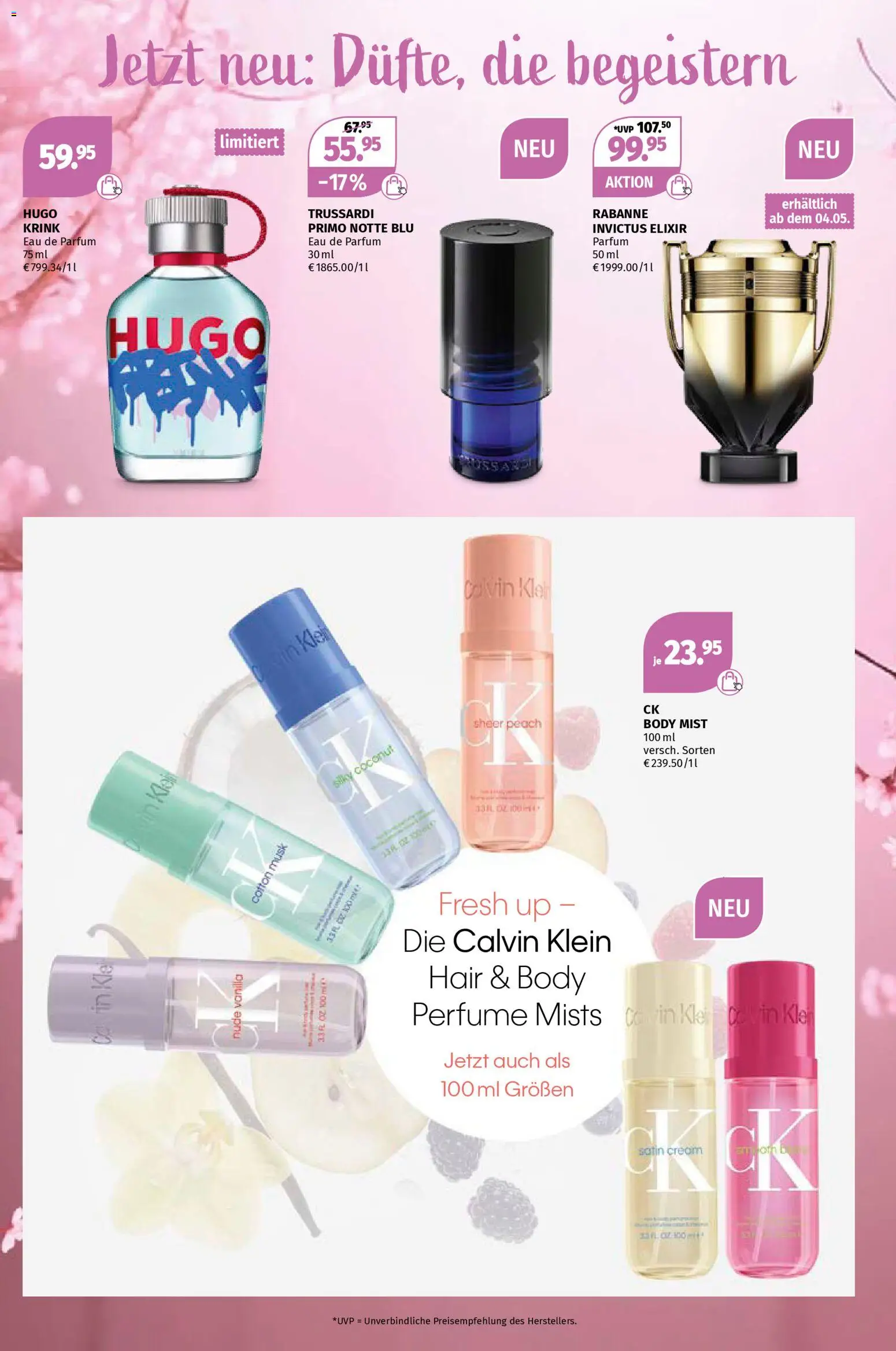 Müller Parfümerie-Highlights – gültig ab 27.04.2026 | Seite: 9 | Produkte: Parfüm, Eau de Parfum, Hugo