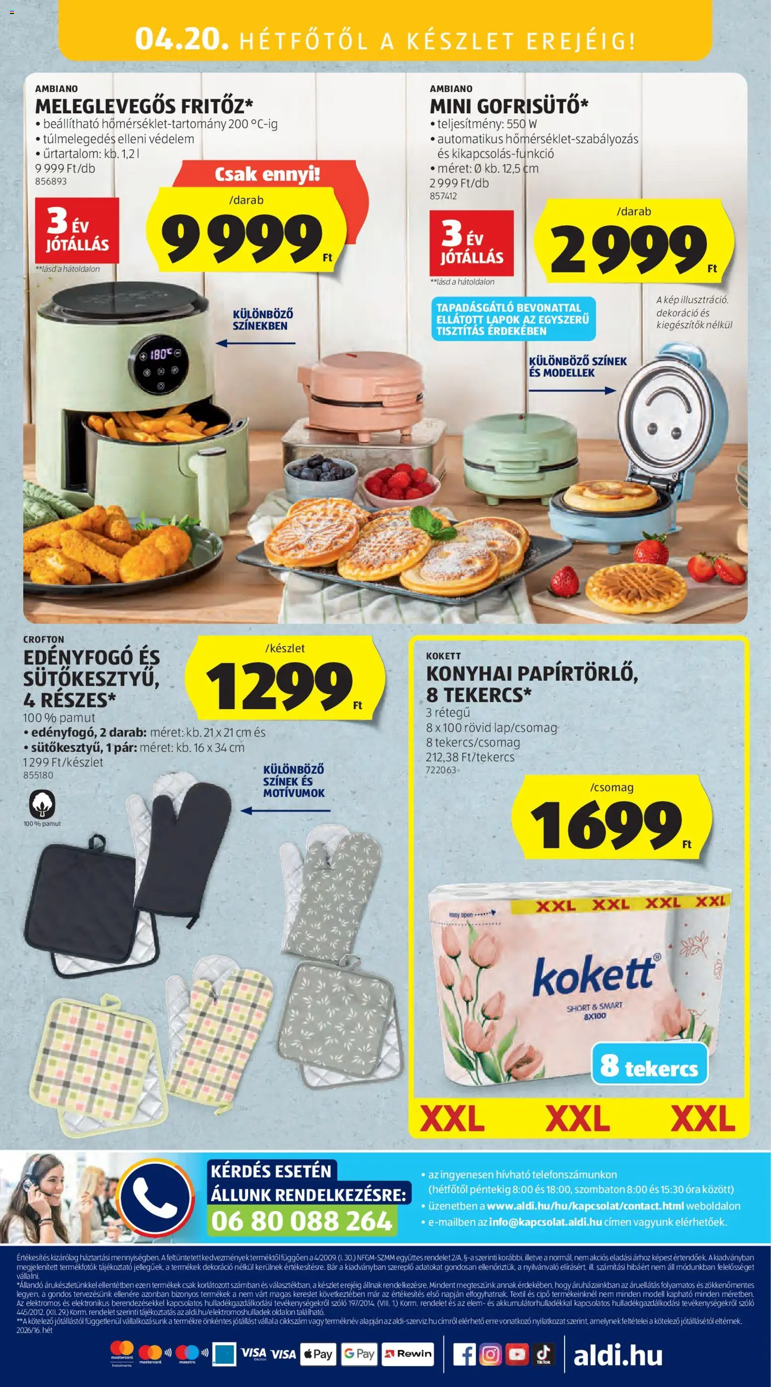 Aldi akciós ujság - amely érvényes a következő dátumtól: 16.04.2026 | Oldal: 58 | Termékek: Szőlő, Óra, Dekoráció