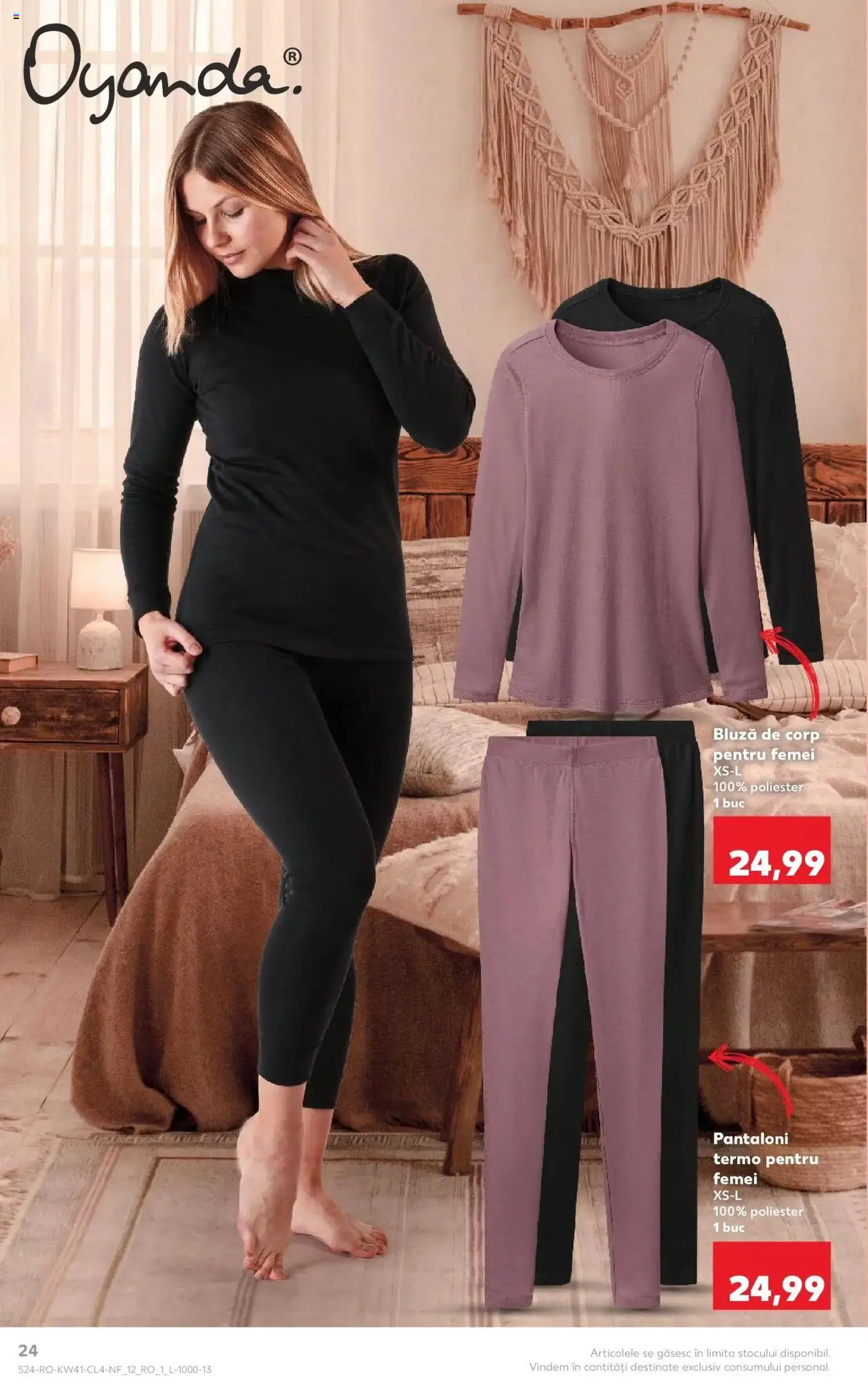 Noul catalog Kaufland – valabil de la 08.10.2025 | Pagină: 24 | Produse: Top, Bluză, Pantaloni