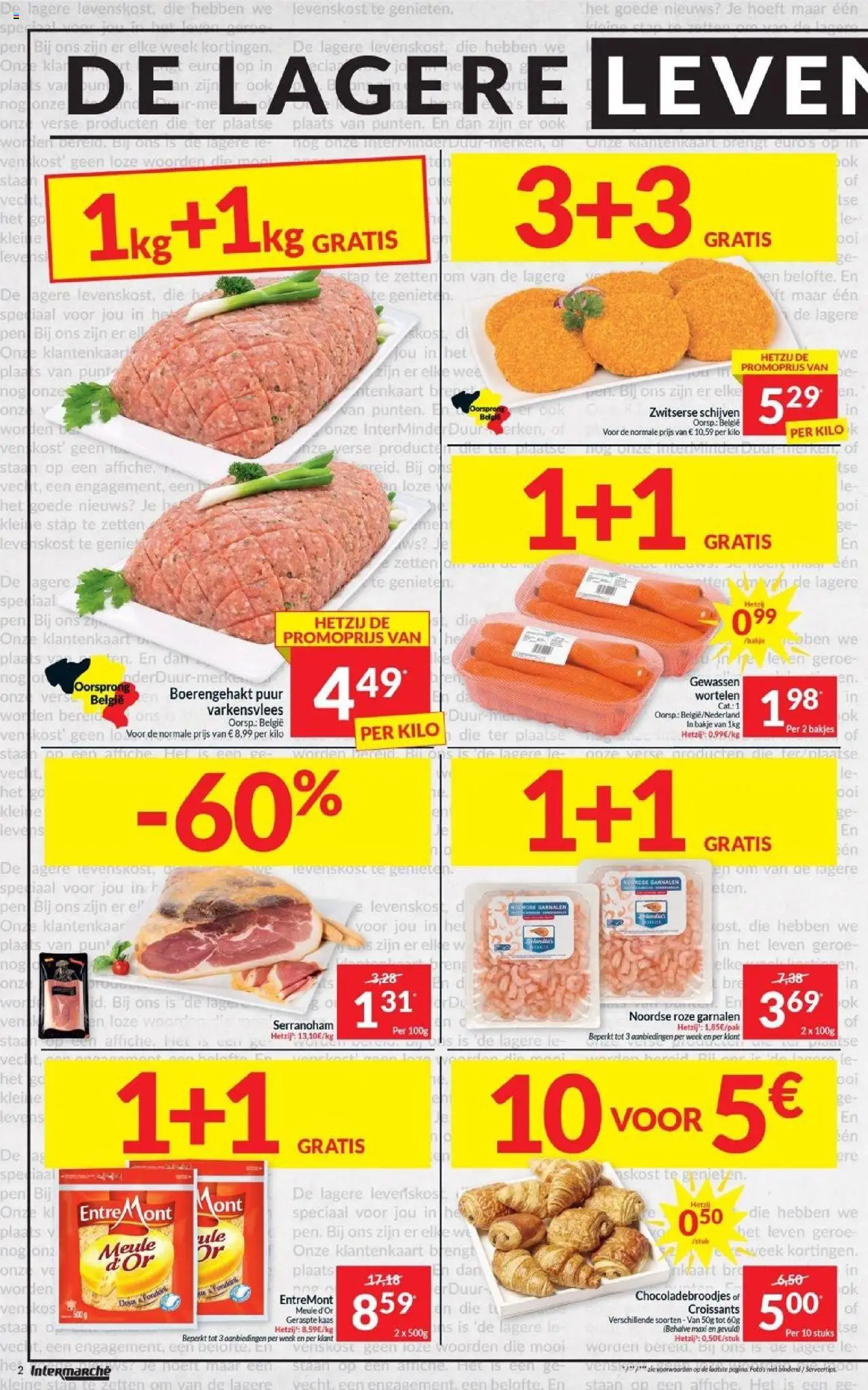  | Pagina: 2 | Producten: Varkensvlees, Klei, Pen, Kaas